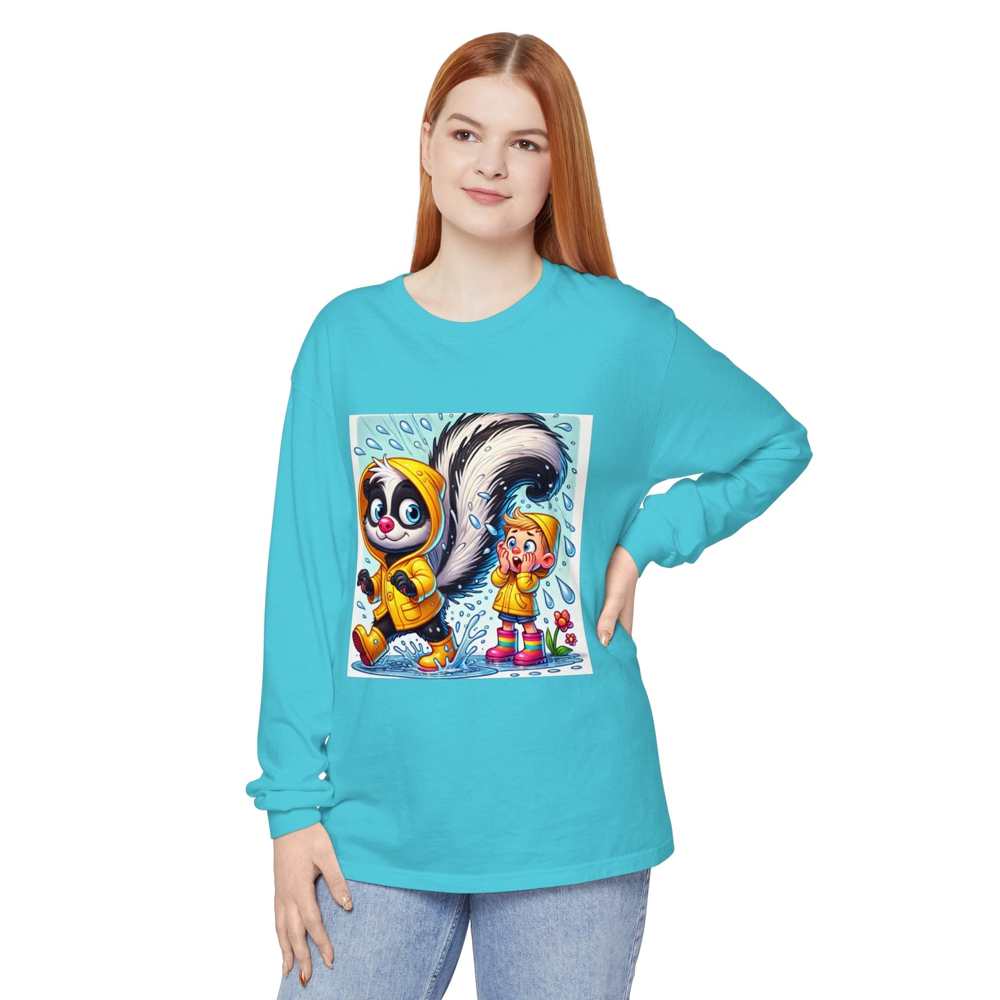 BS WETWEAR WET SKUNK LONG SLEEVE T -SHIRT