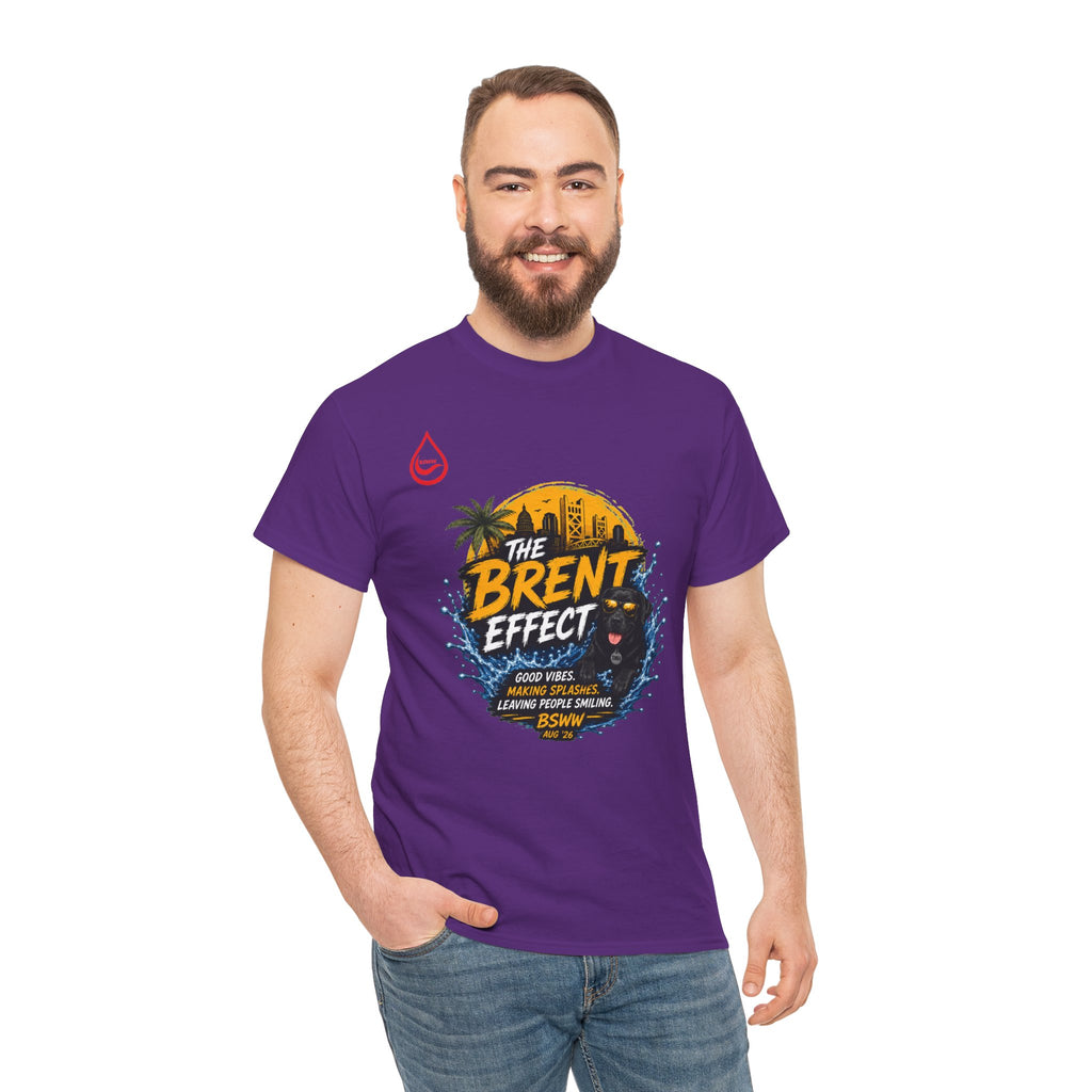 BS WETWEAR THE BRENT EFFECT LEGENDARY VIBES T-SHIRT