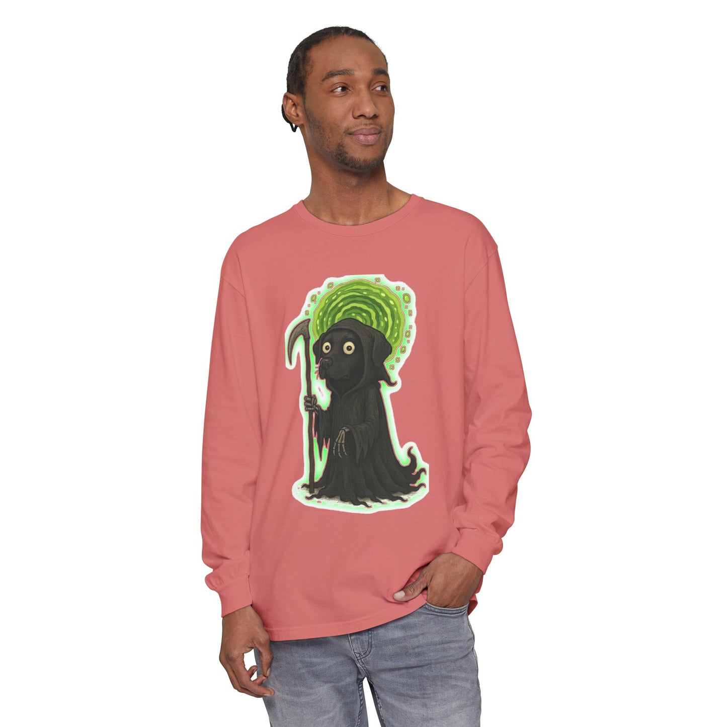 BS WETWEAR GALACTIC GHOUL VIBES LONG SLEEVE T-SHIRT