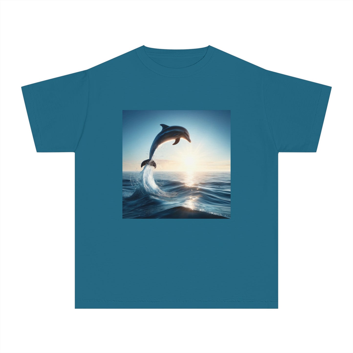 KIDS WET DOLPHIN TEE