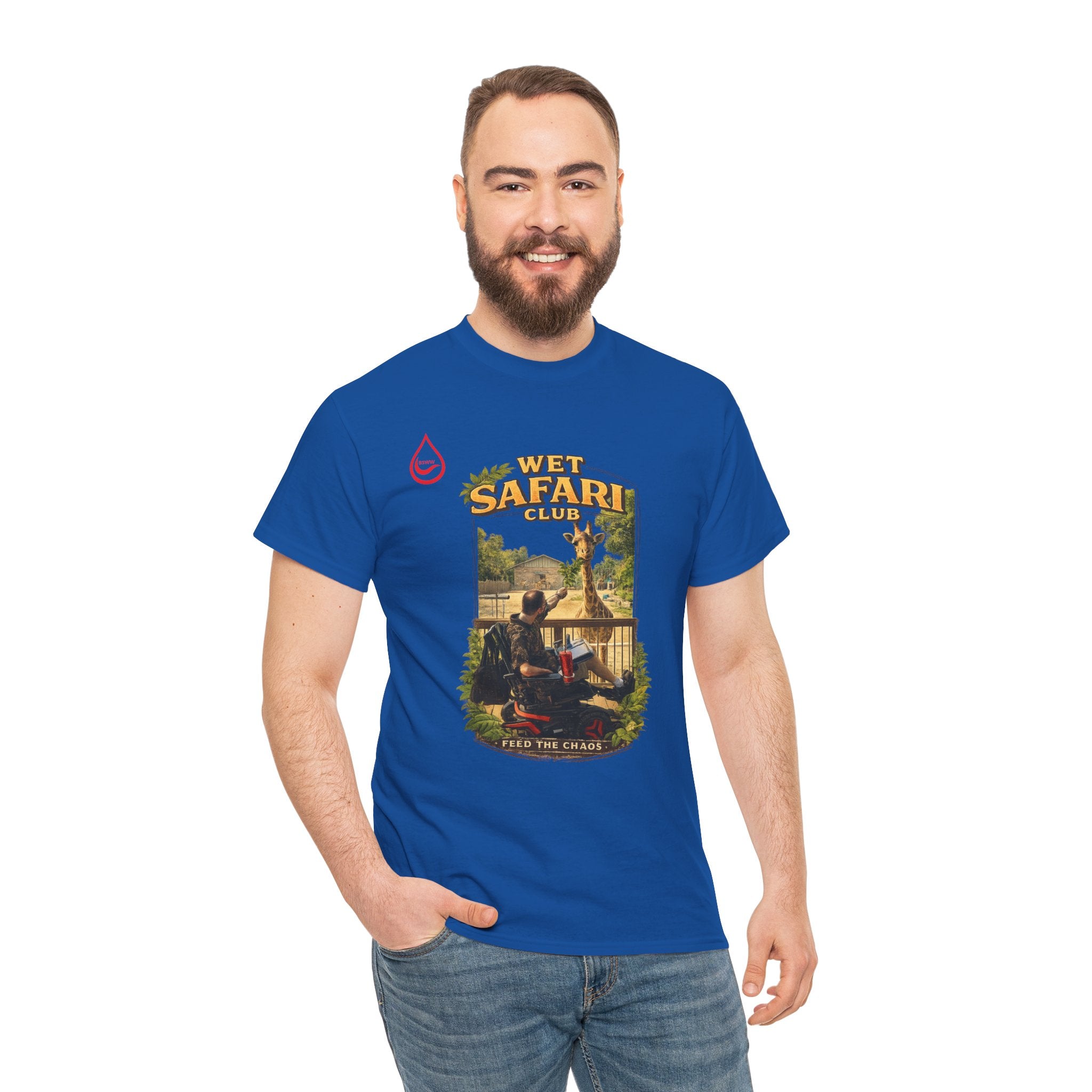 BS WETWEAR FEED THE CHAOS  T-SHIRT
