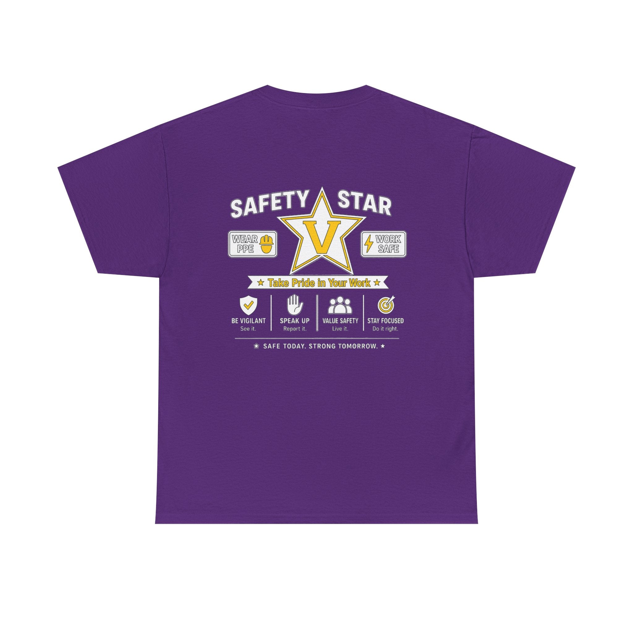 BS WETWEAR SAFETY STAR V T-SHIRT
