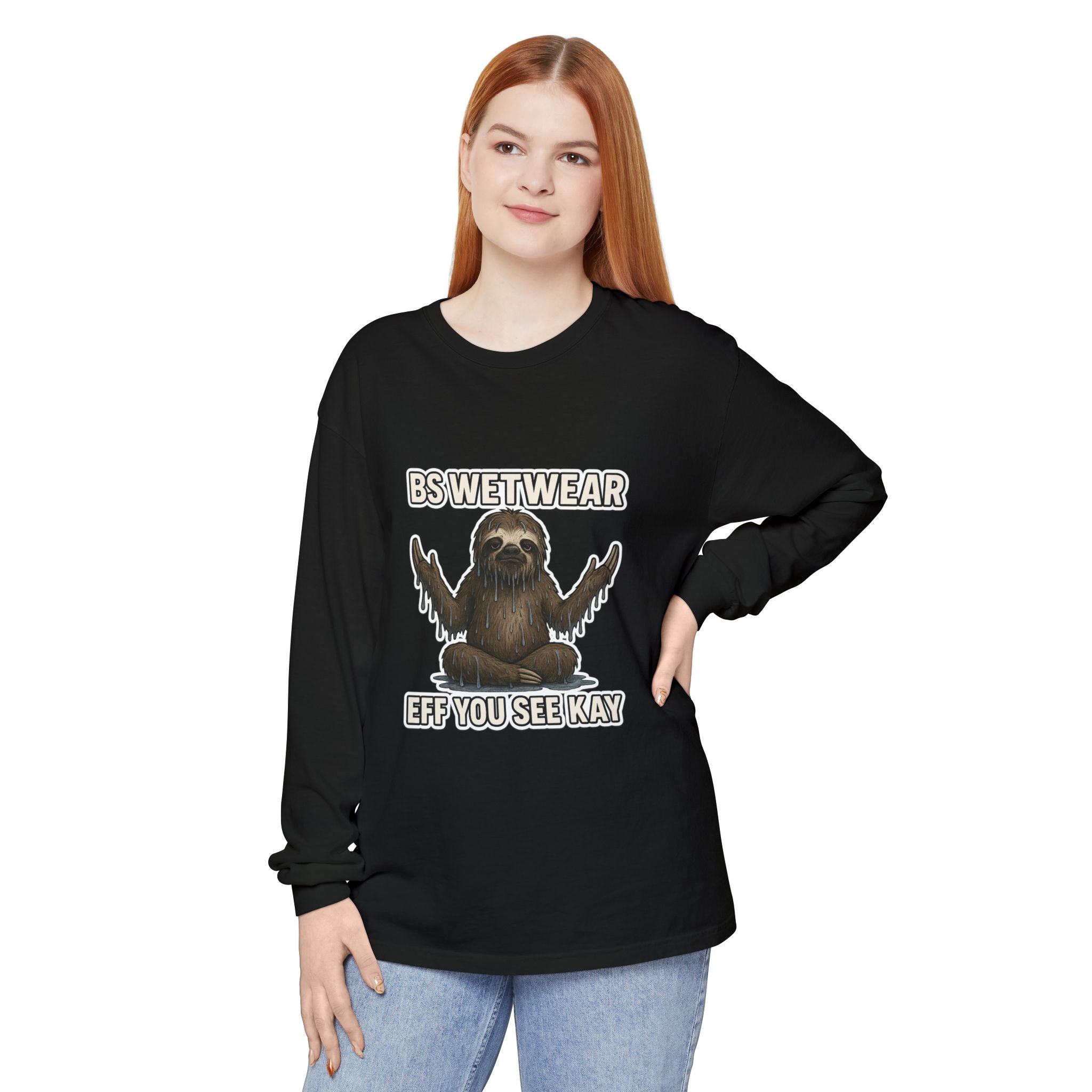 BS WETWEAR EFF-YOU ENLIGHTENMENT LONG SLEEVE T-SHIRT