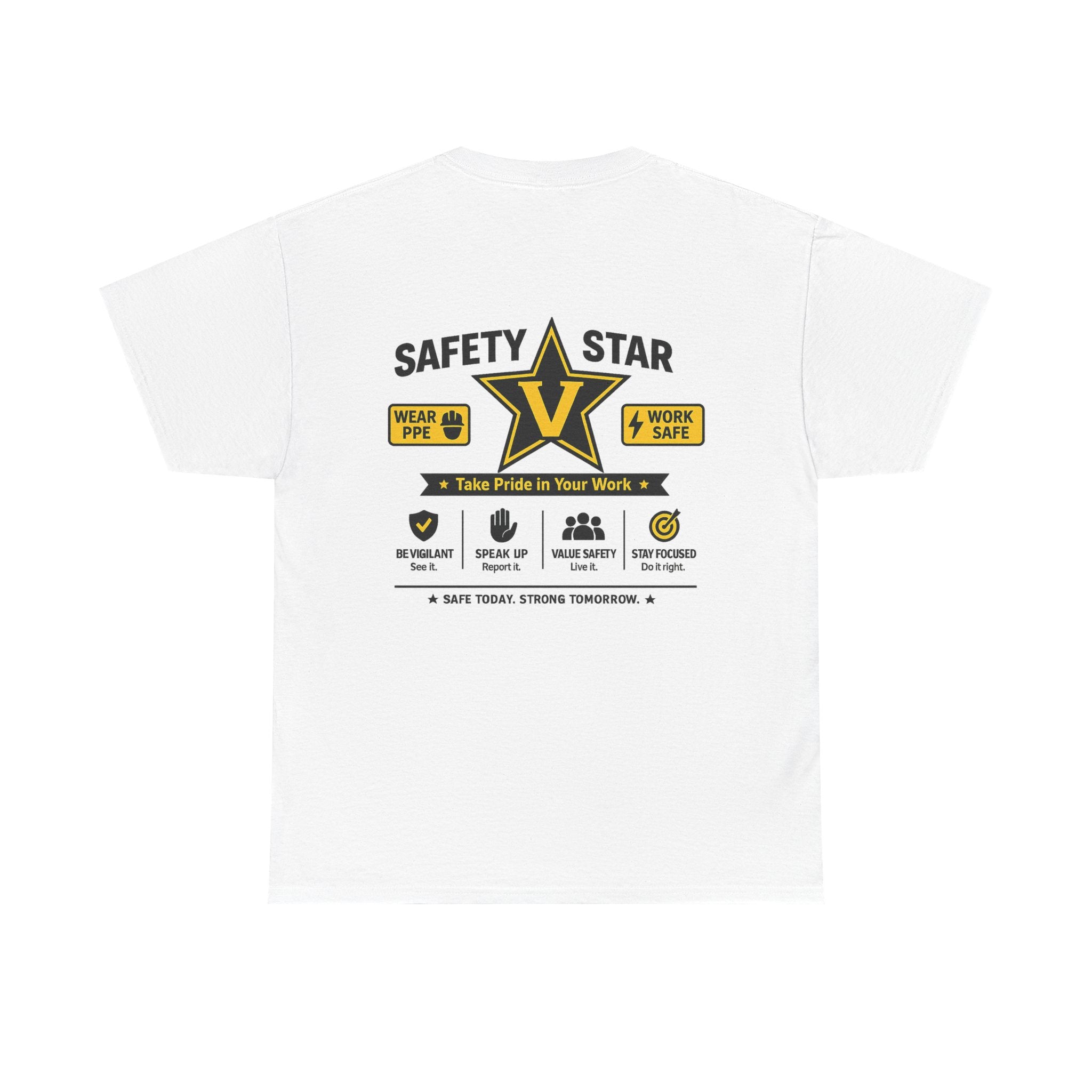 BS WETWEAR SAFETY STAR V T-SHIRT