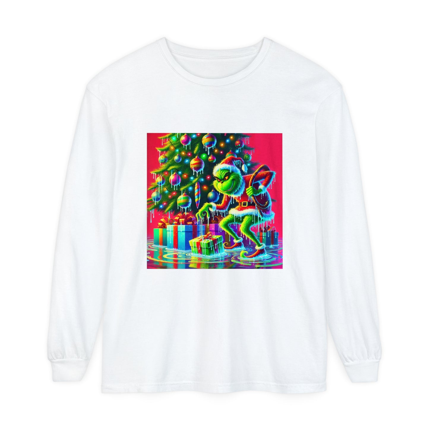 BS WETWEAR GRINCHMAS SOAKED IN STYLE LONGSLEEVE T-SHIRT