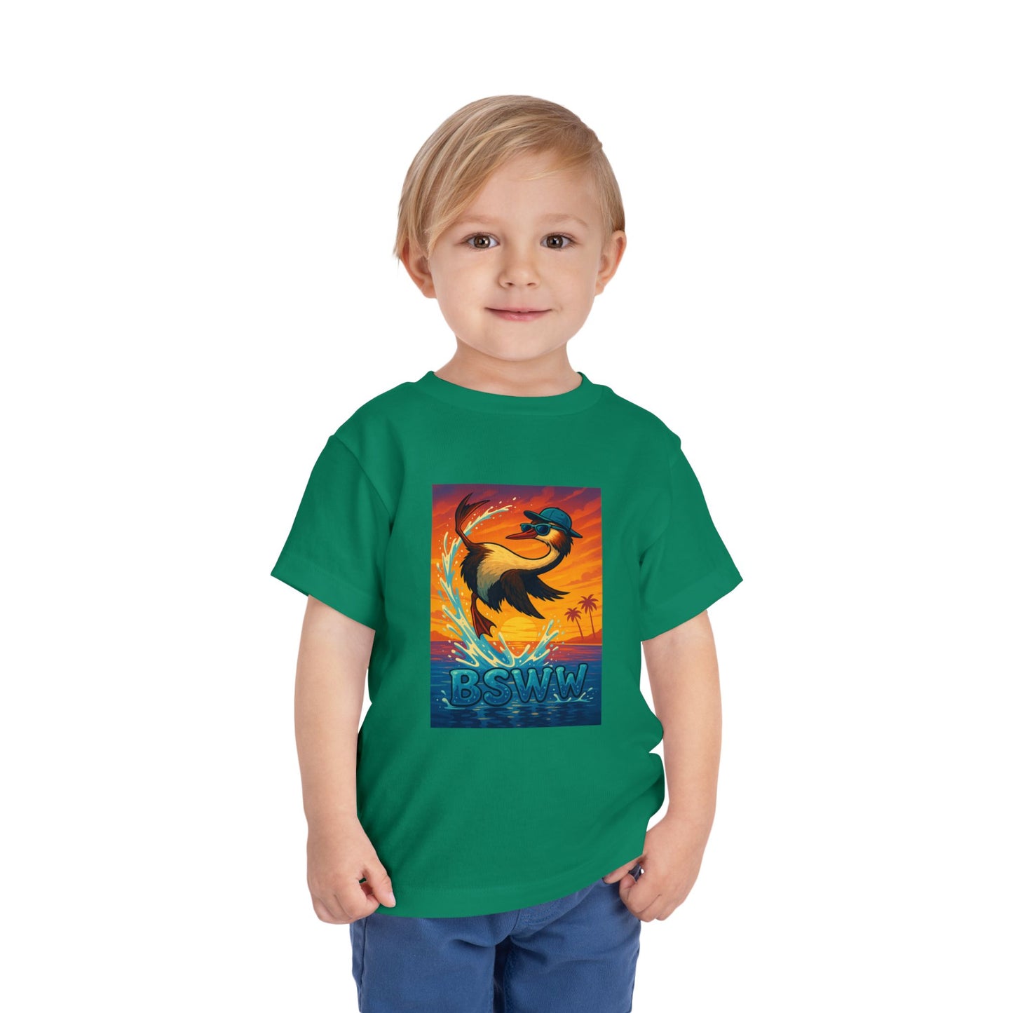 KIDS BS WETWEAR PŪTEKETEKE POWERDIVE T-SHIRT