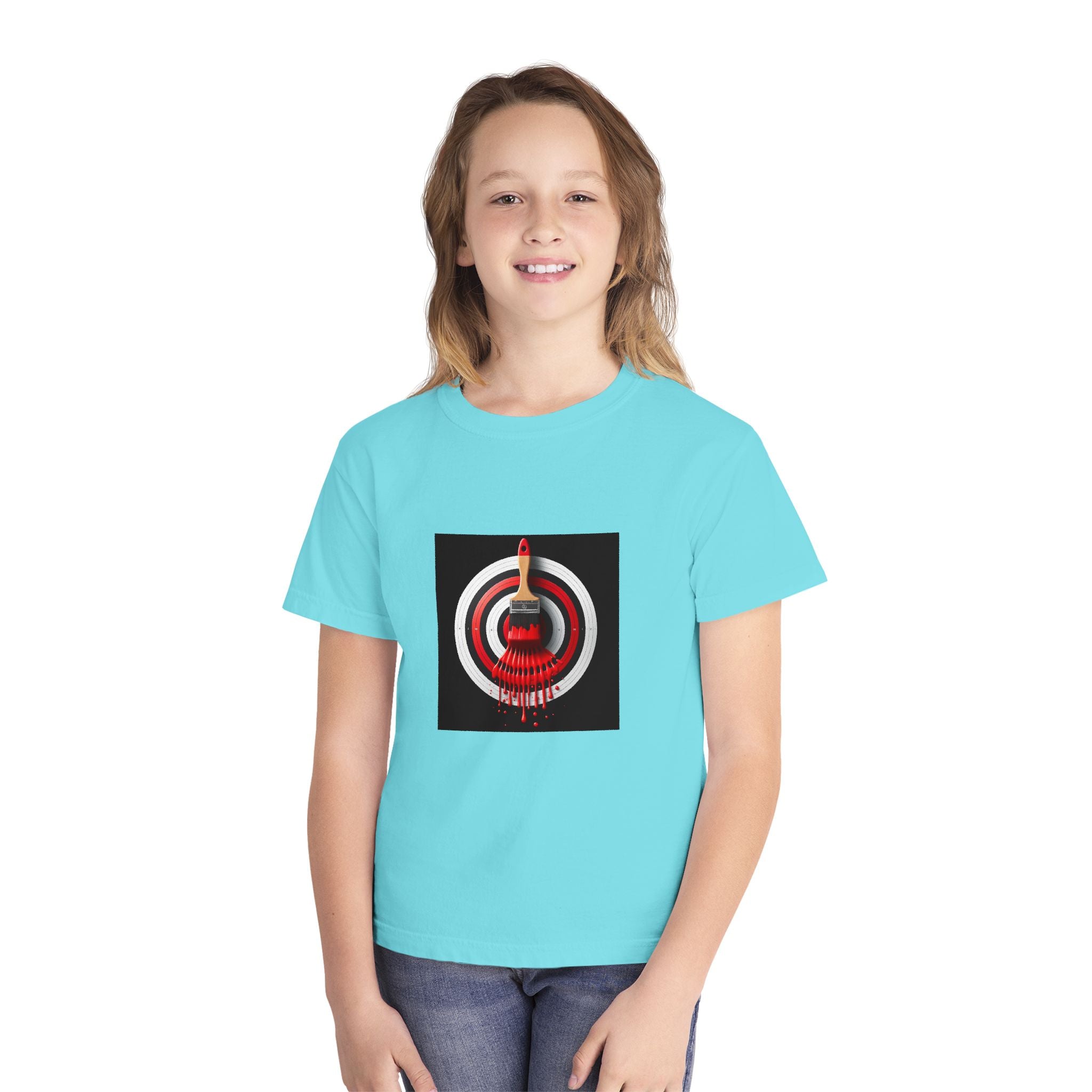 BS WETWEAR KIDS WET BULLSEYE PAINT BRUSH T-SHIRT