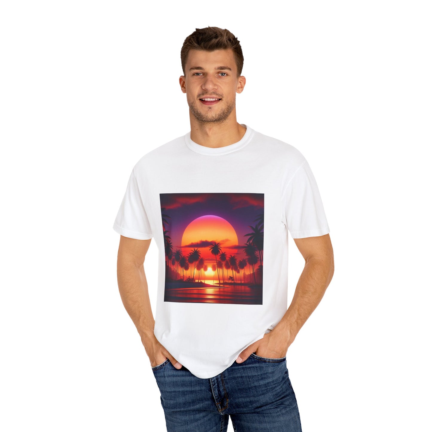 BS WETWEAR SUNSET TEE