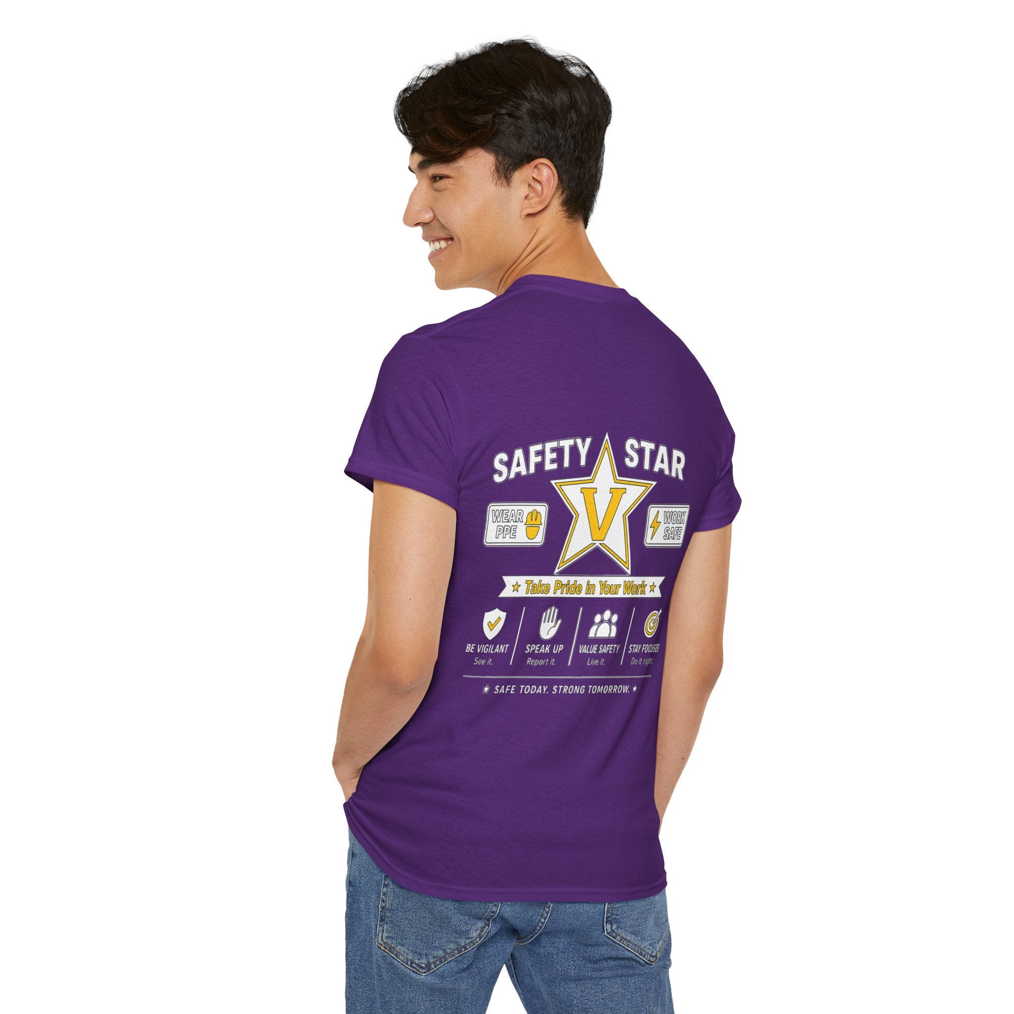 BS WETWEAR SAFETY STAR V T-SHIRT