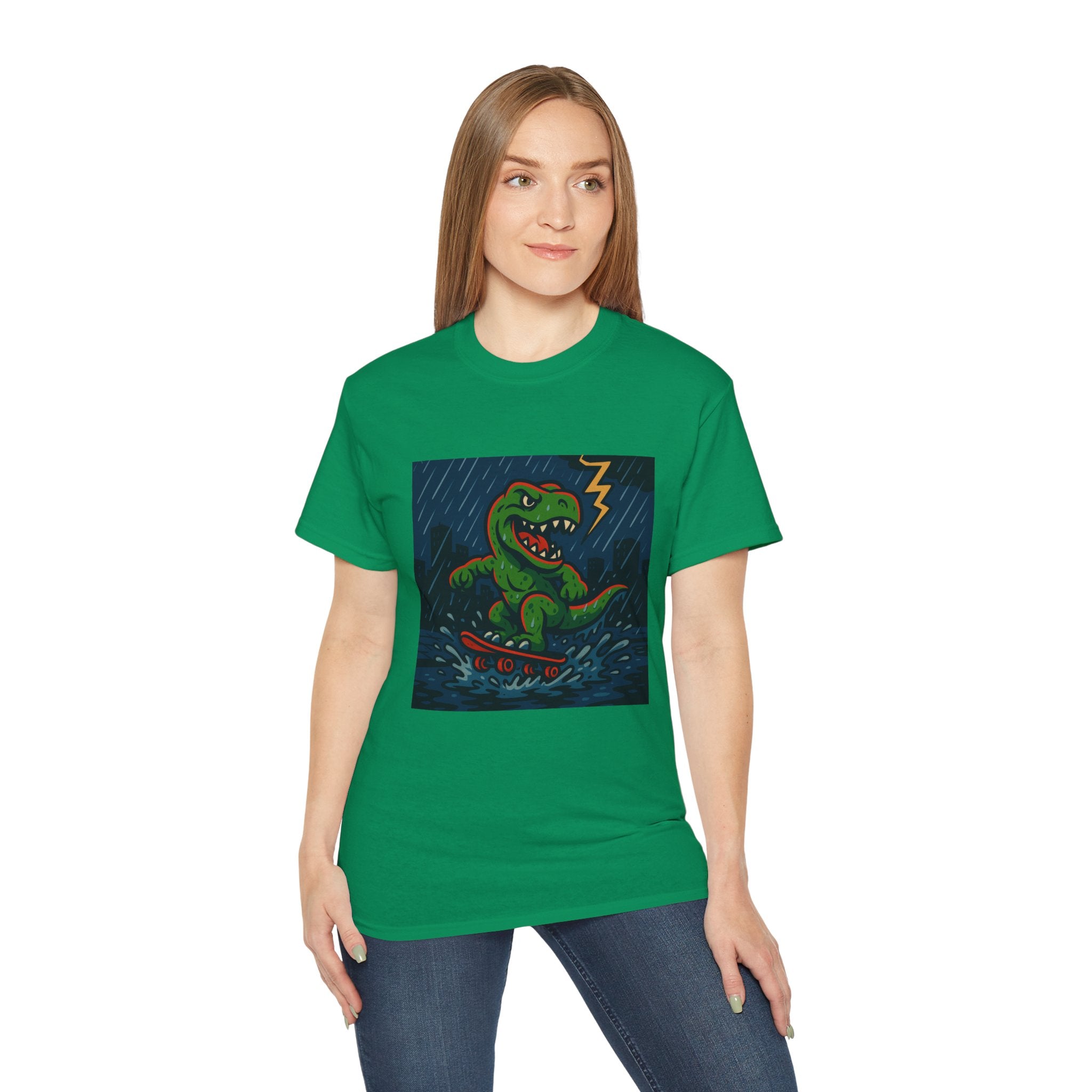 BS WETWEAR T-RAIN REX: KING OF THE WET STREETS T-SHIRT