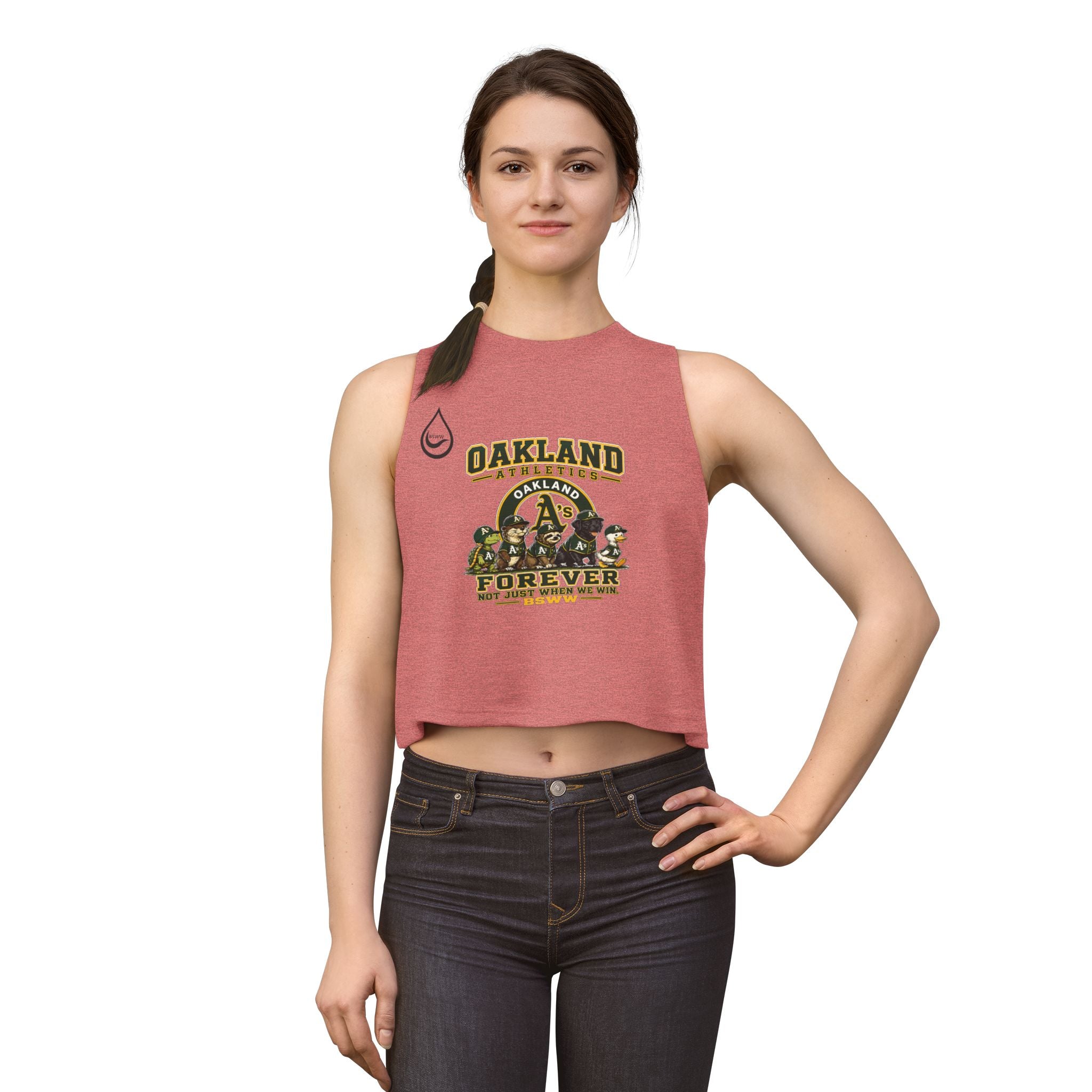 BS WETWEAR FOREVER GREEN AND GOLD TANK