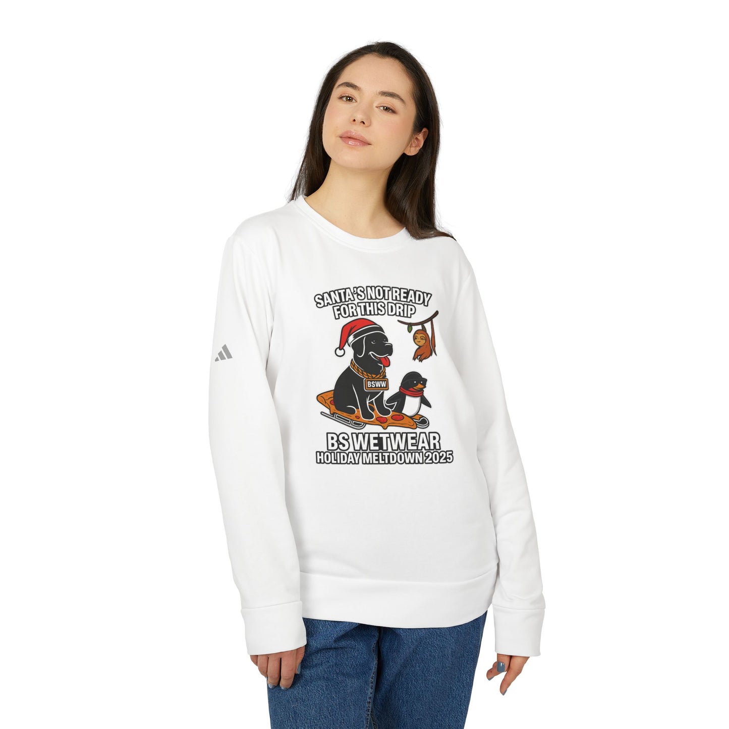 BS WETWEAR THE CHRISTMAS CHAOS CREW SWEATER