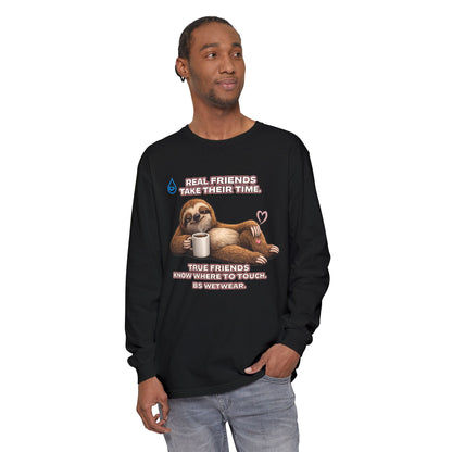BS WETWEAR TRUE FRIENDS STAY ANYWAY LONG SLEEVE T-SHIRT