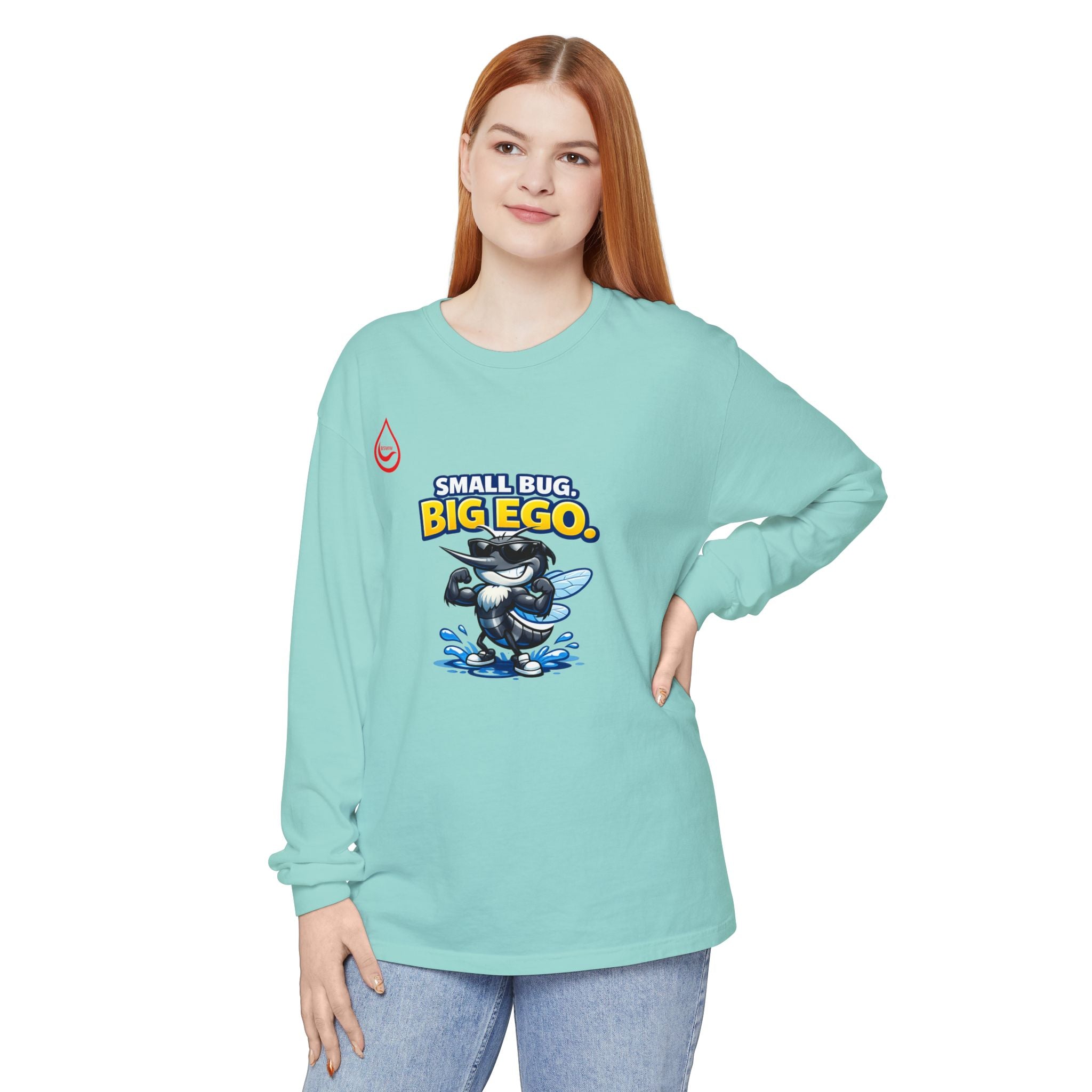 BS WETWEAR THE ANNOYING CHAMP LONG SLEEVE T-SHIRT