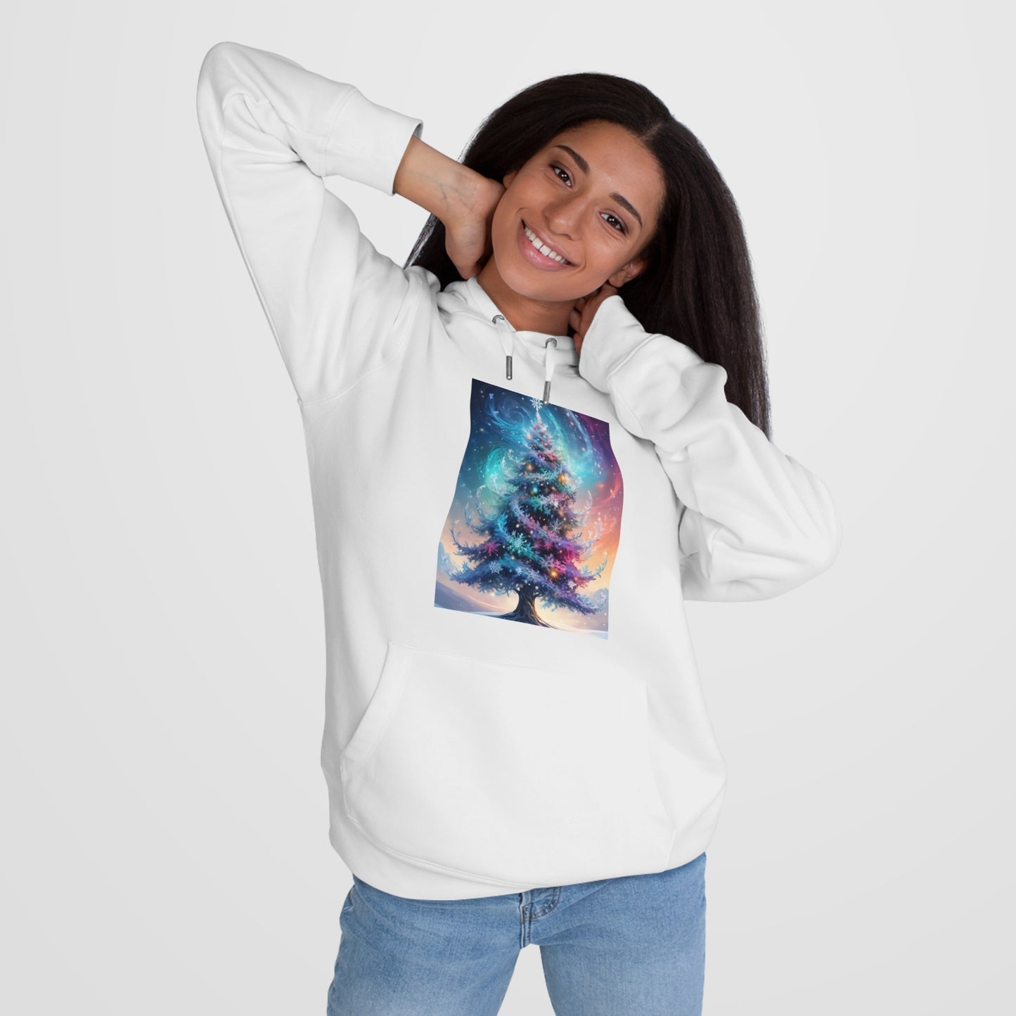 BS WETWEAR XMAS TREE IN SNOW HOODIE