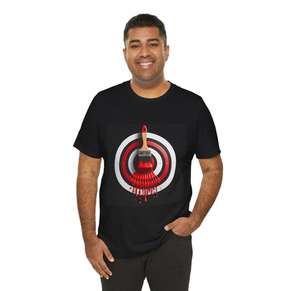 BS WETWEAR WET BULLSEYE PAINT BRUSH T-SHIRT