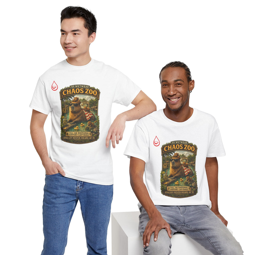 BS WETWEAR EMOTIONAL SUPPORT CAPYBARA T-SHIRT