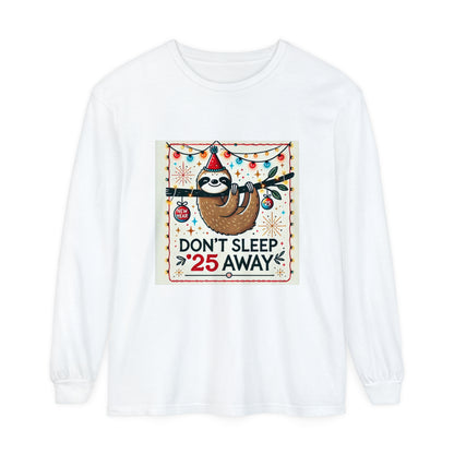 BS WETWEAR STAY AWAKE SLOTH  LONGSLEEVE T-SHIRT