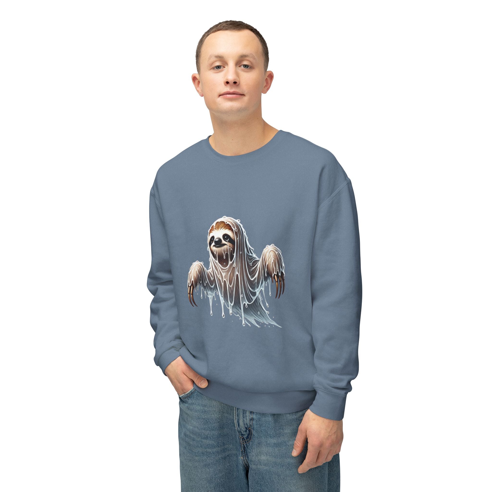 BS WETWEAR GHOST SLOTH  SWEATSHIRT