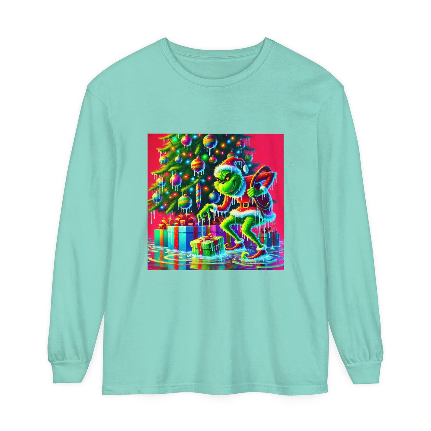 BS WETWEAR GRINCHMAS SOAKED IN STYLE LONGSLEEVE T-SHIRT