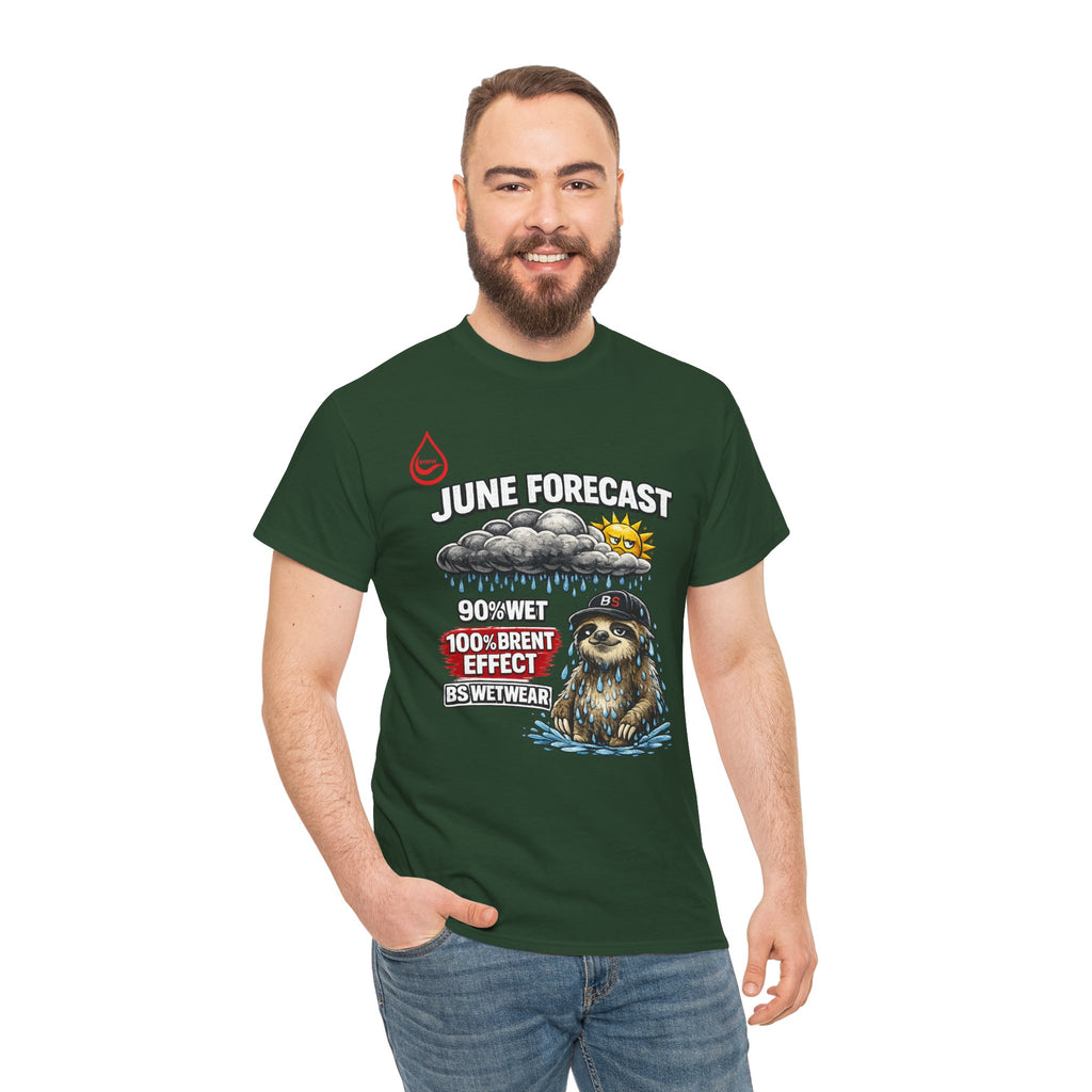 BS WETWEAR BRENT EFFECT WEATHER REPORT T-SHIRT