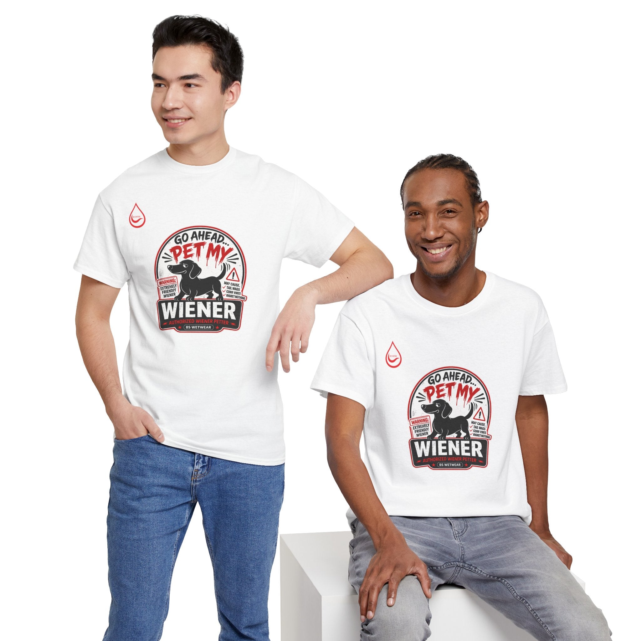 BS WETWEAR PET AT YOUR OWN RISK T-SHIRT
