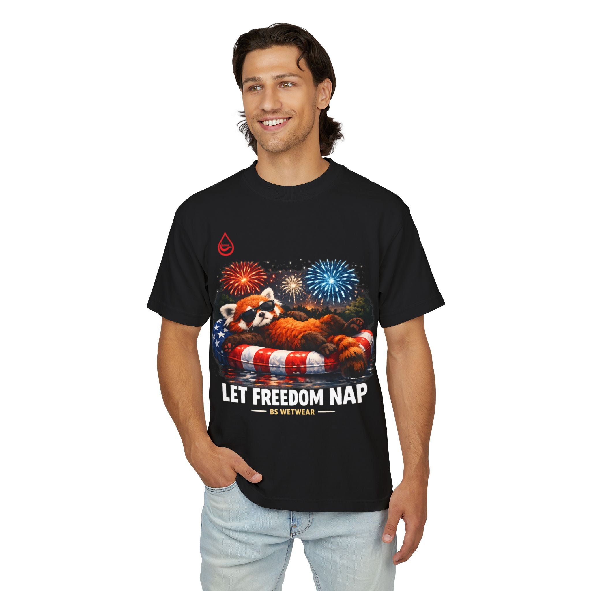 BS WETWEAR PATRIOTIC POOL FLOAT T-SHIRT