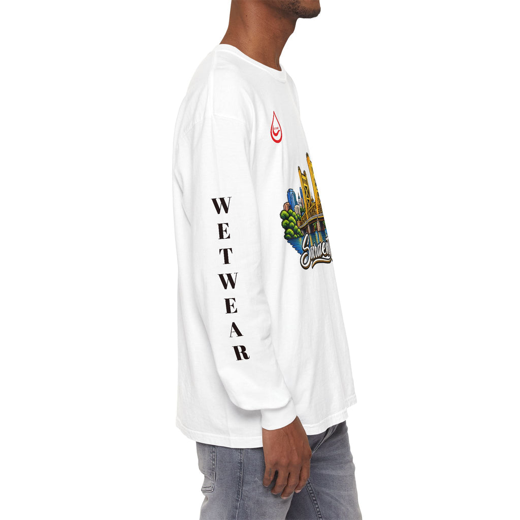 BS WETWEAR SACRAMENTO 916 CITY VIBES LONG SLEEVE T-SHIRT