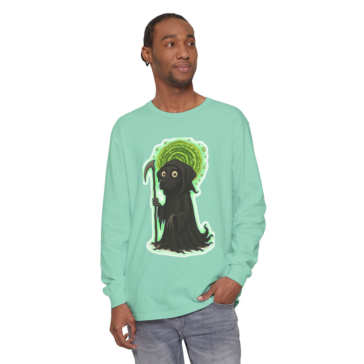BS WETWEAR GALACTIC GHOUL VIBES LONG SLEEVE T-SHIRT