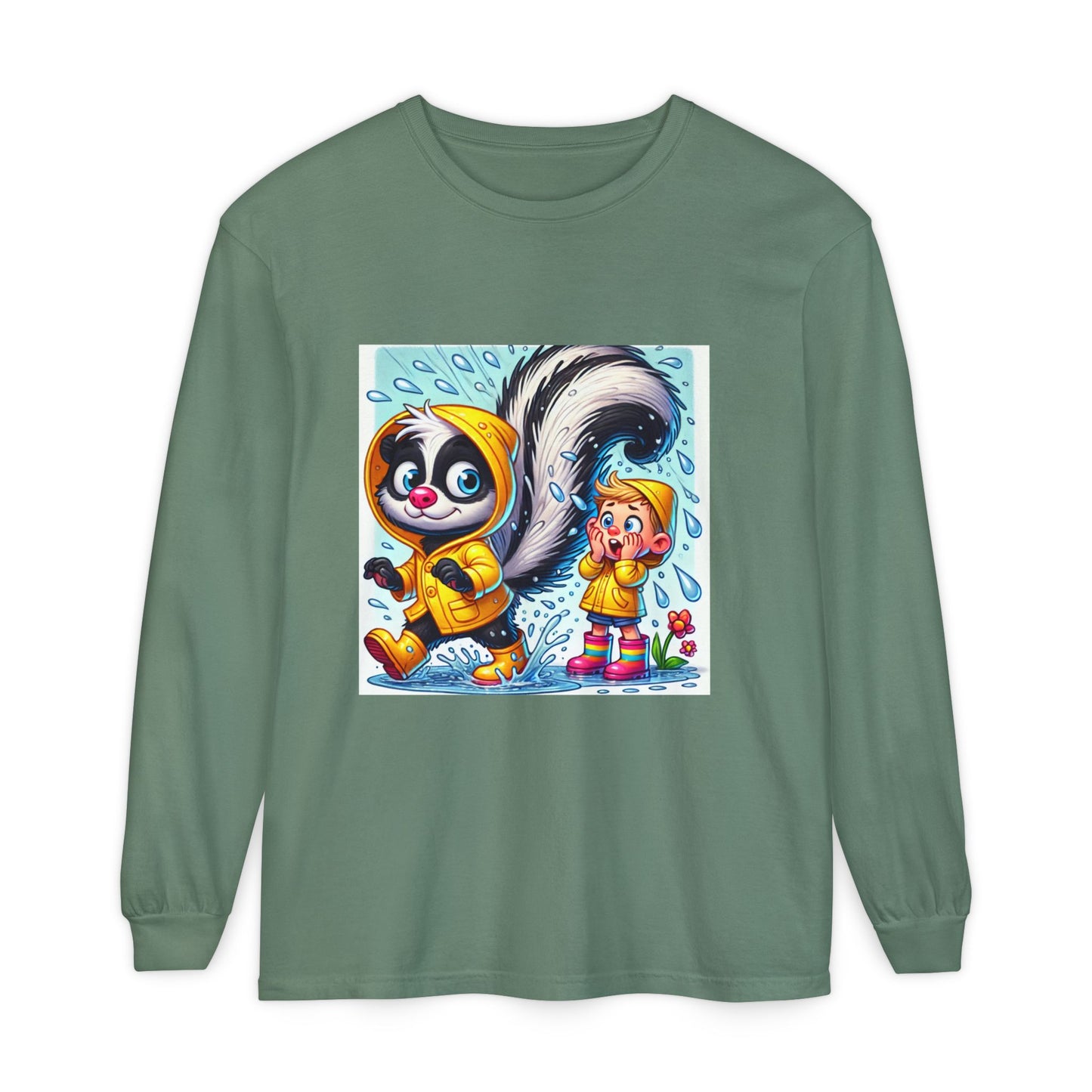 BS WETWEAR WET SKUNK LONG SLEEVE T -SHIRT