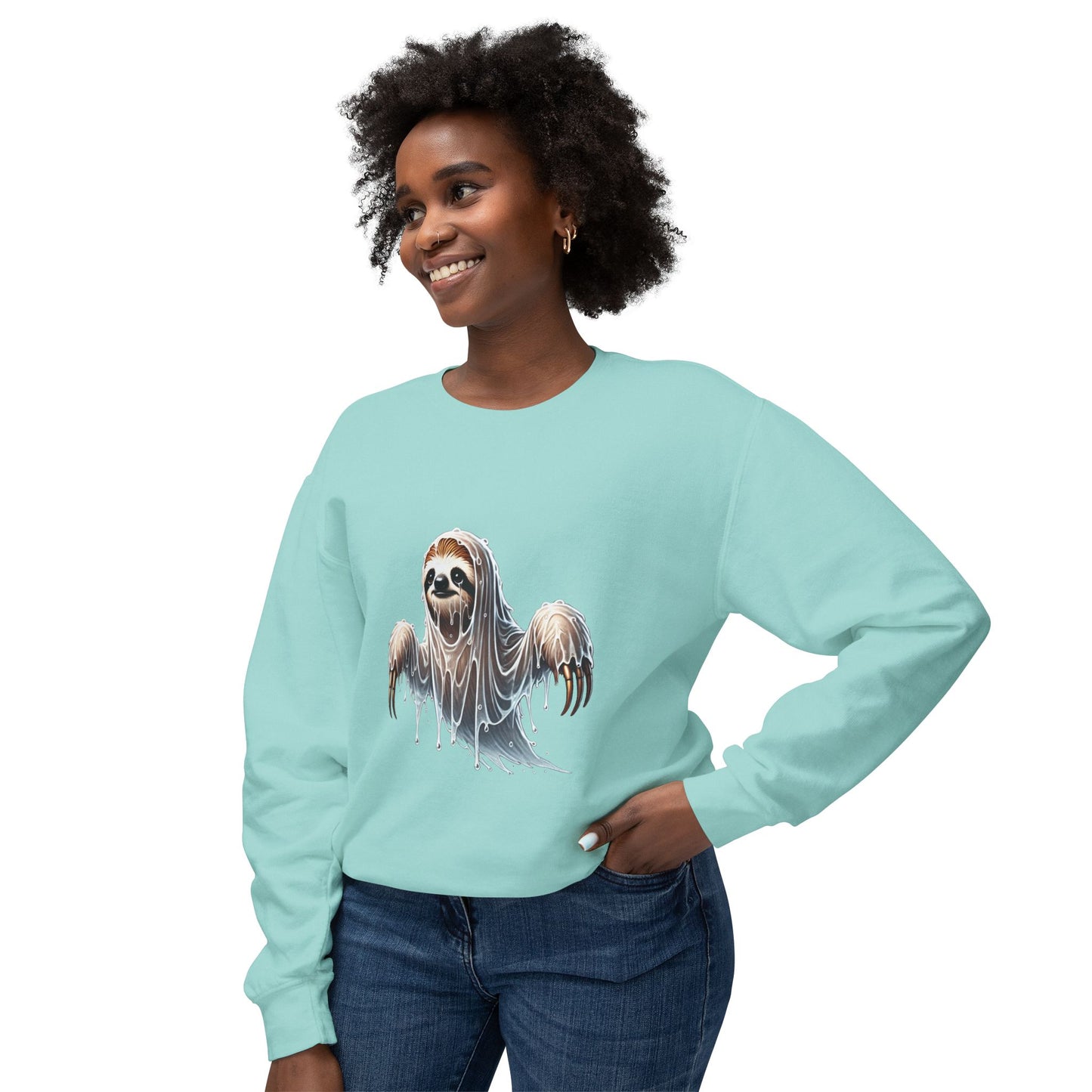 BS WETWEAR GHOST SLOTH  SWEATSHIRT