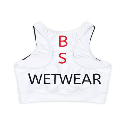 BS WETWEAR SPORTS BRA  (BLACK)