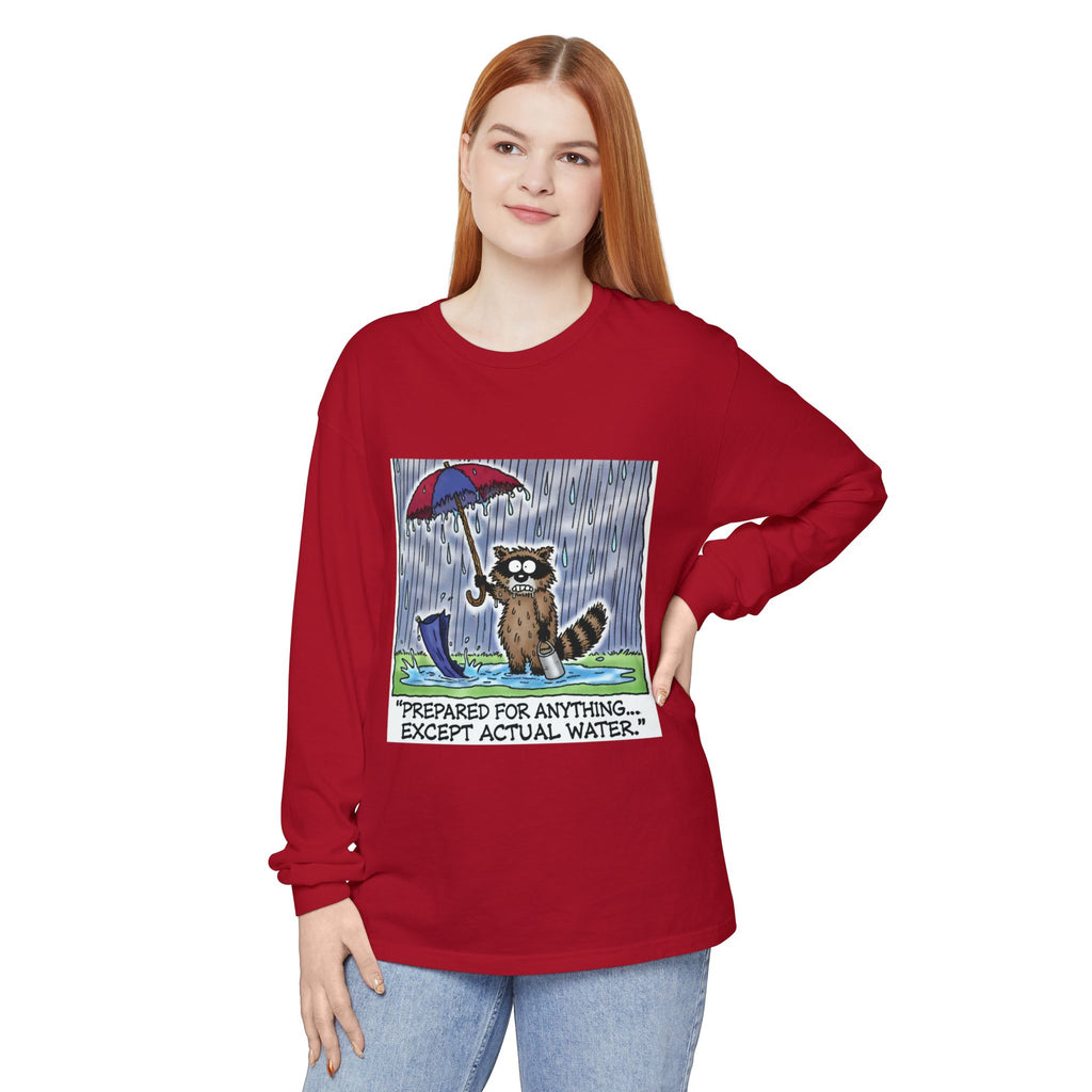 BS WETWEAR WET RACOON LONGSLEEVE TEE SHIRT