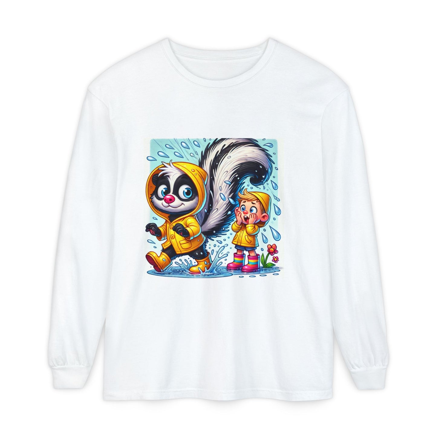 BS WETWEAR WET SKUNK LONG SLEEVE T -SHIRT