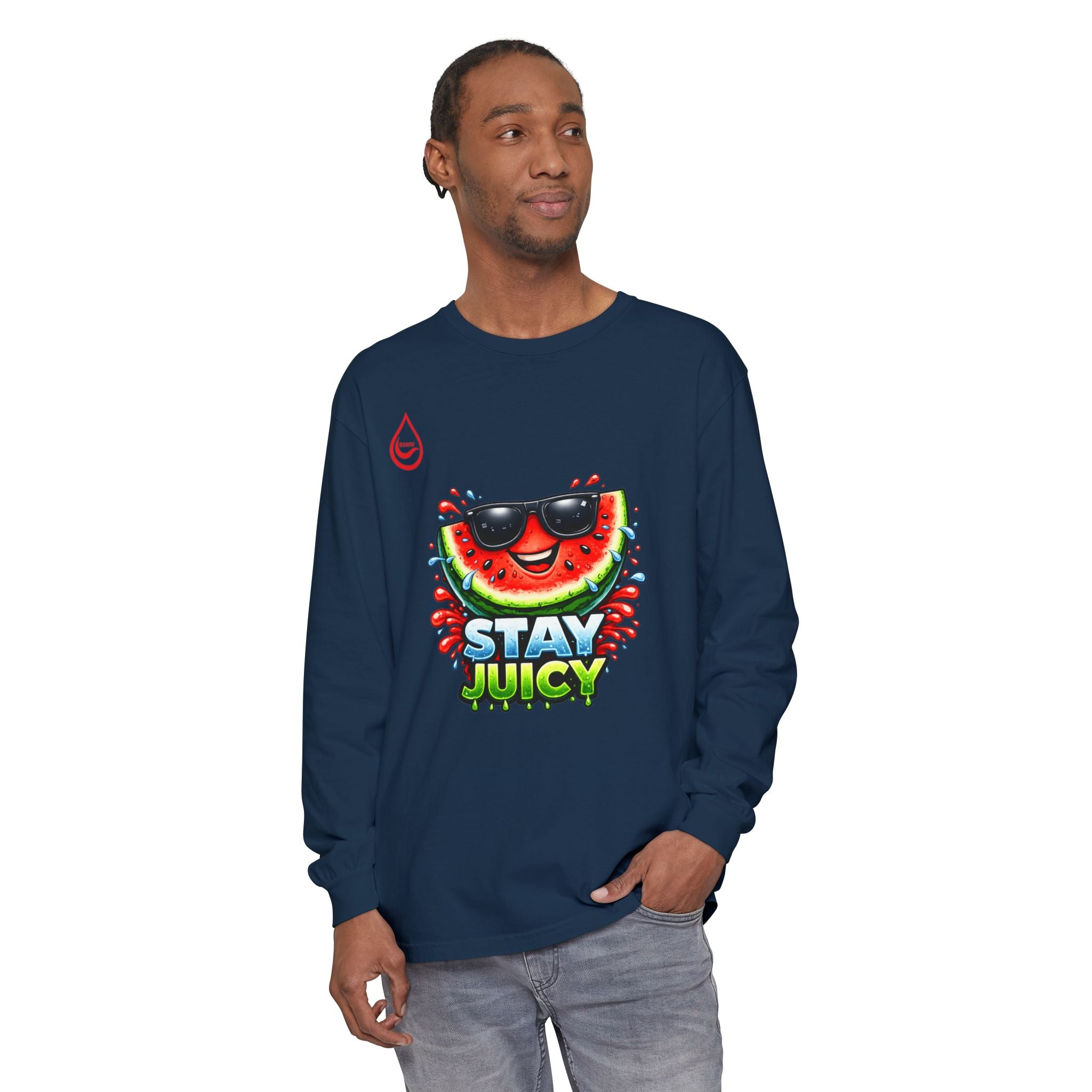 BS WETWEAR STAY JUICY LONG SLEEVE T-SHIRT