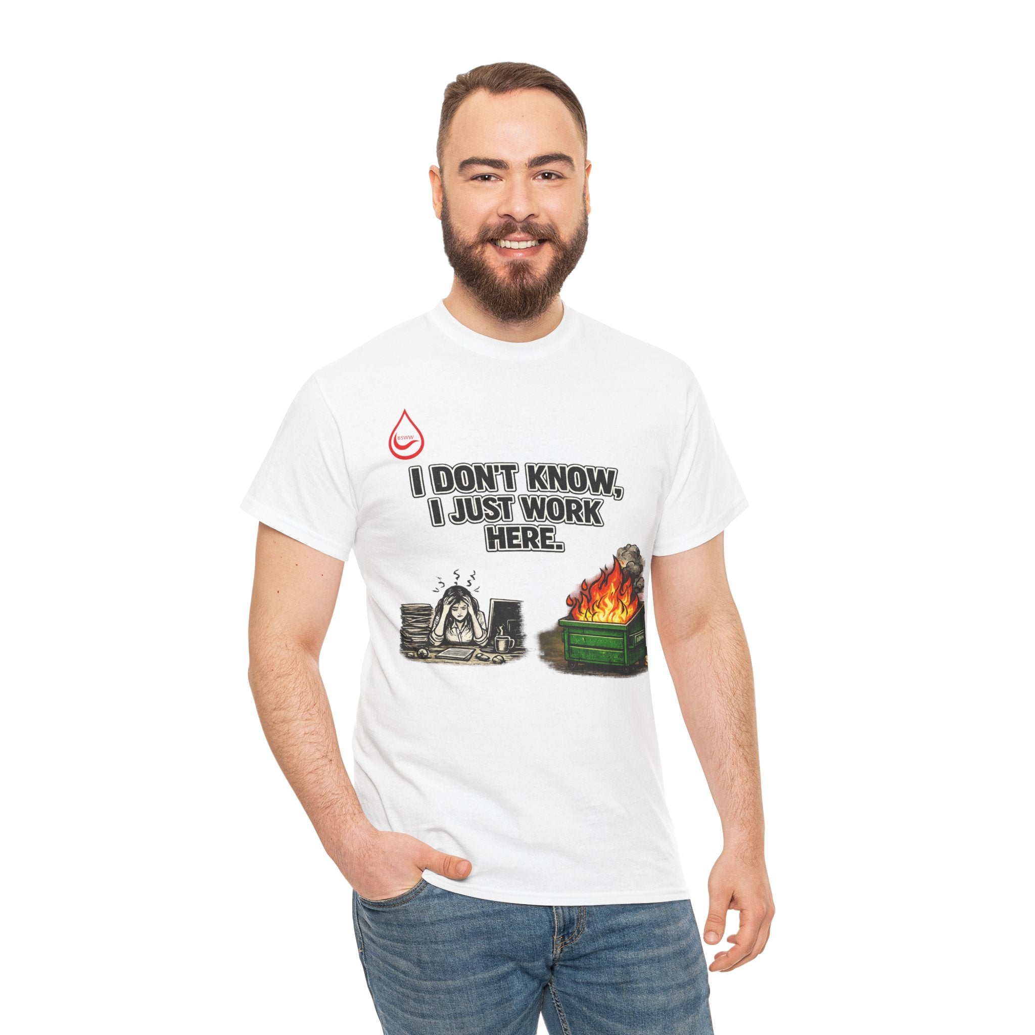BS WETWEAR MINIMUM EFFORT, MAXIMUM CHAOS T-SHIRT