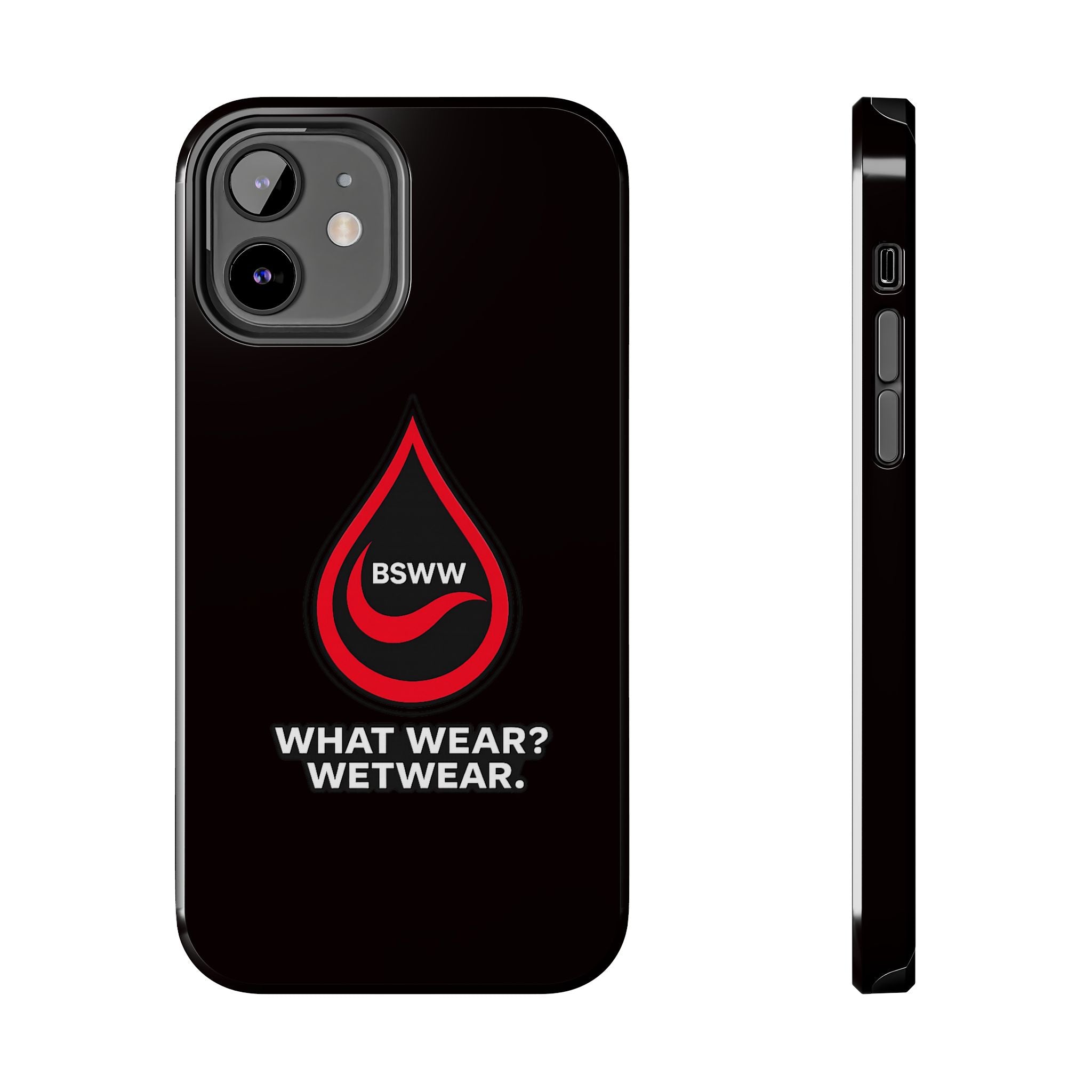 BS WETWEAR RED DROP CORE PHONE CASE