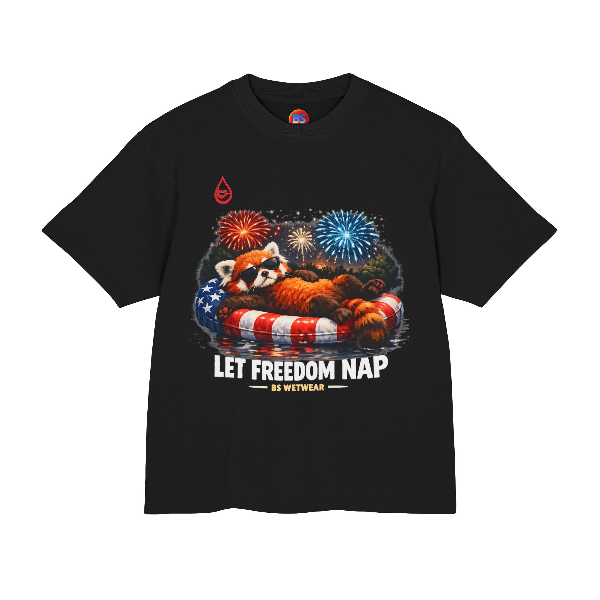 BS WETWEAR PATRIOTIC POOL FLOAT T-SHIRT