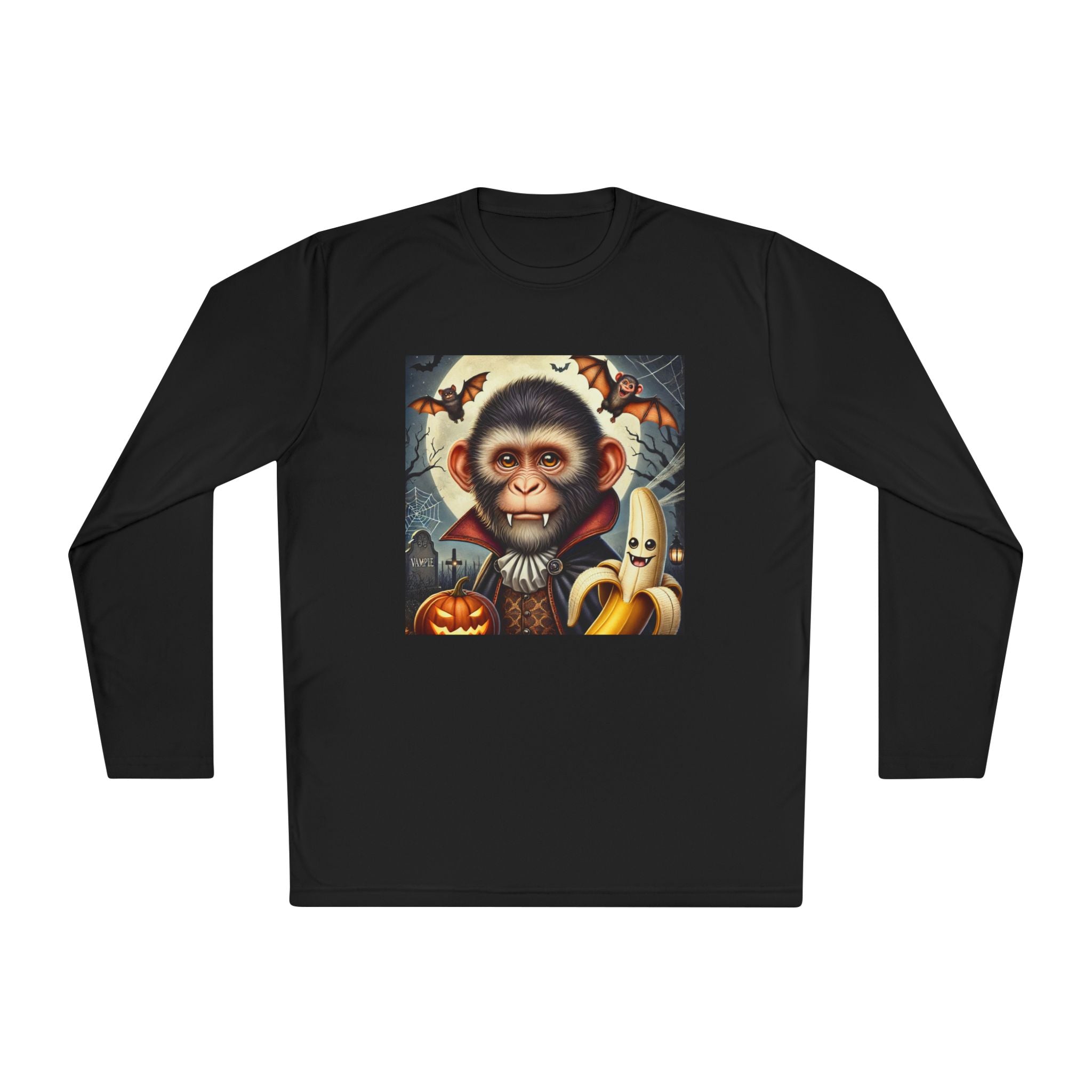 BS WETWEAR WET VAMPIRE MONKEY LONGSLEEVE T-SHIRT