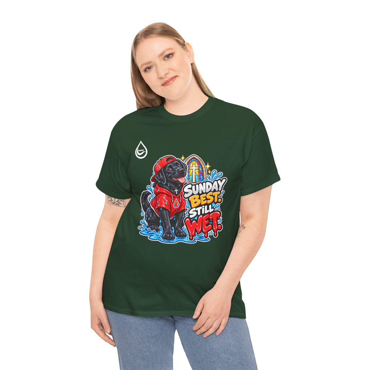 BS WETWEAR SUNDAY SERVICE SPLASH SQUAD T-SHIRT