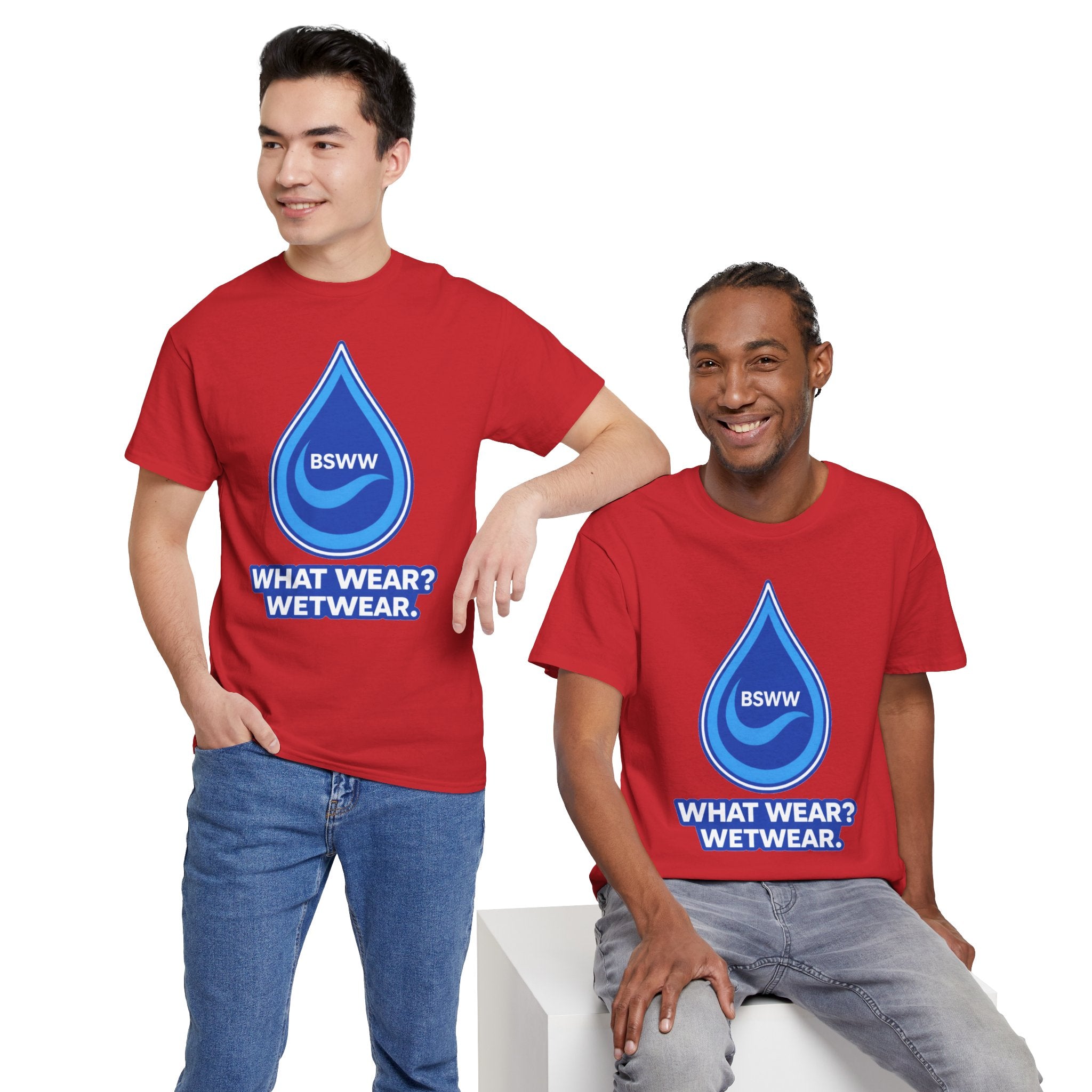 BS WETWEAR BLUE DROP T-SHIRT
