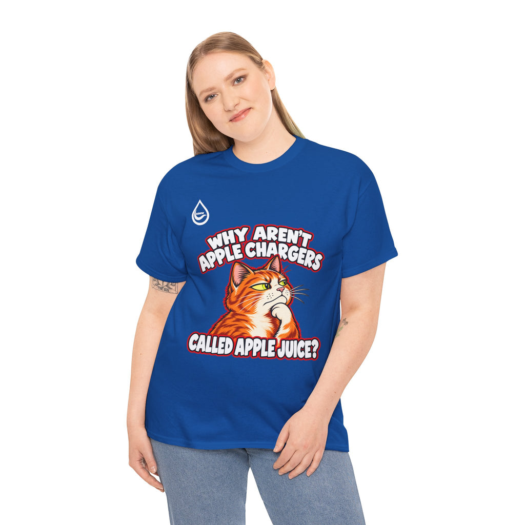 BS WETWEAR APPLE JUICE MAKES TOO MUCH SENSE T-SHIRT