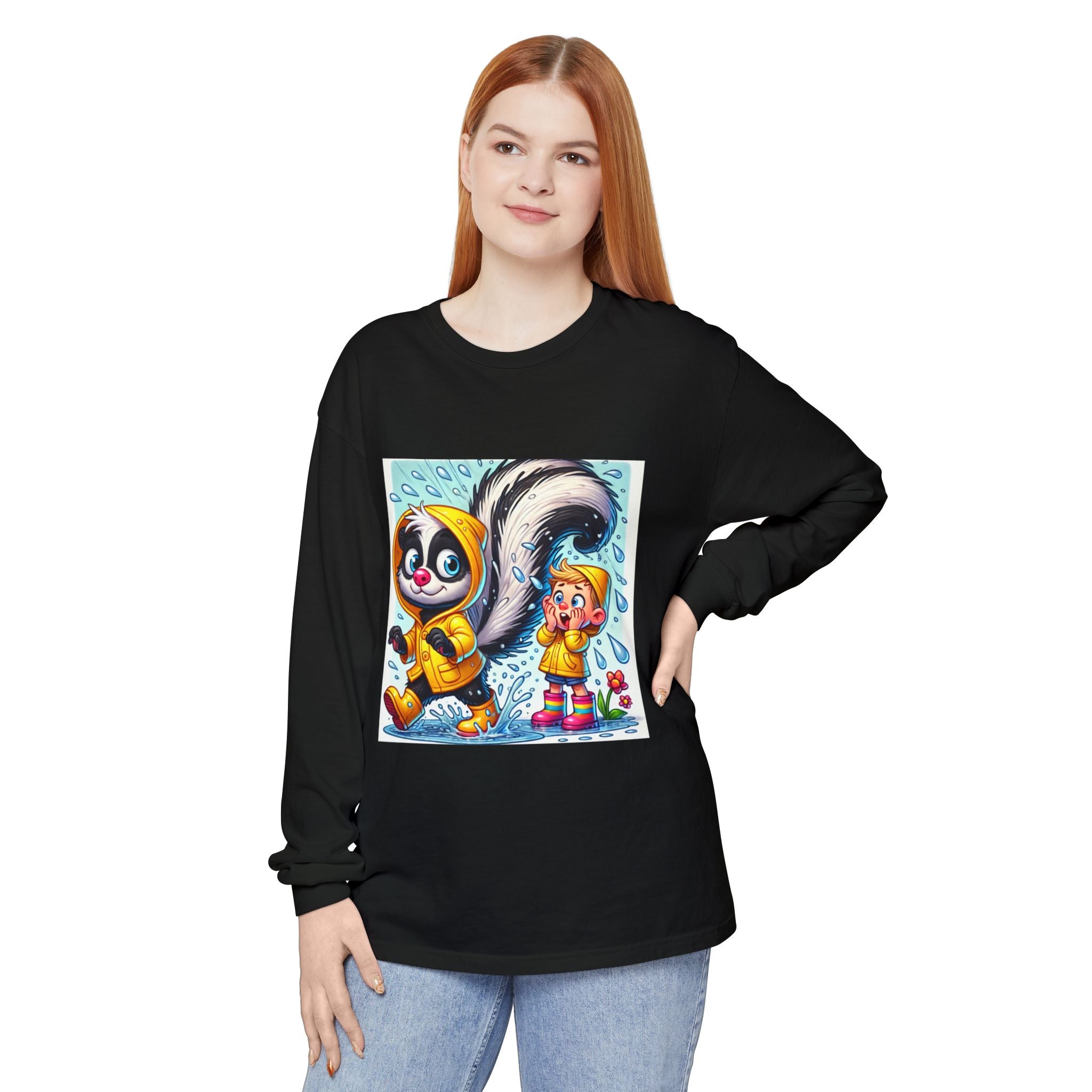 BS WETWEAR WET SKUNK LONG SLEEVE T -SHIRT