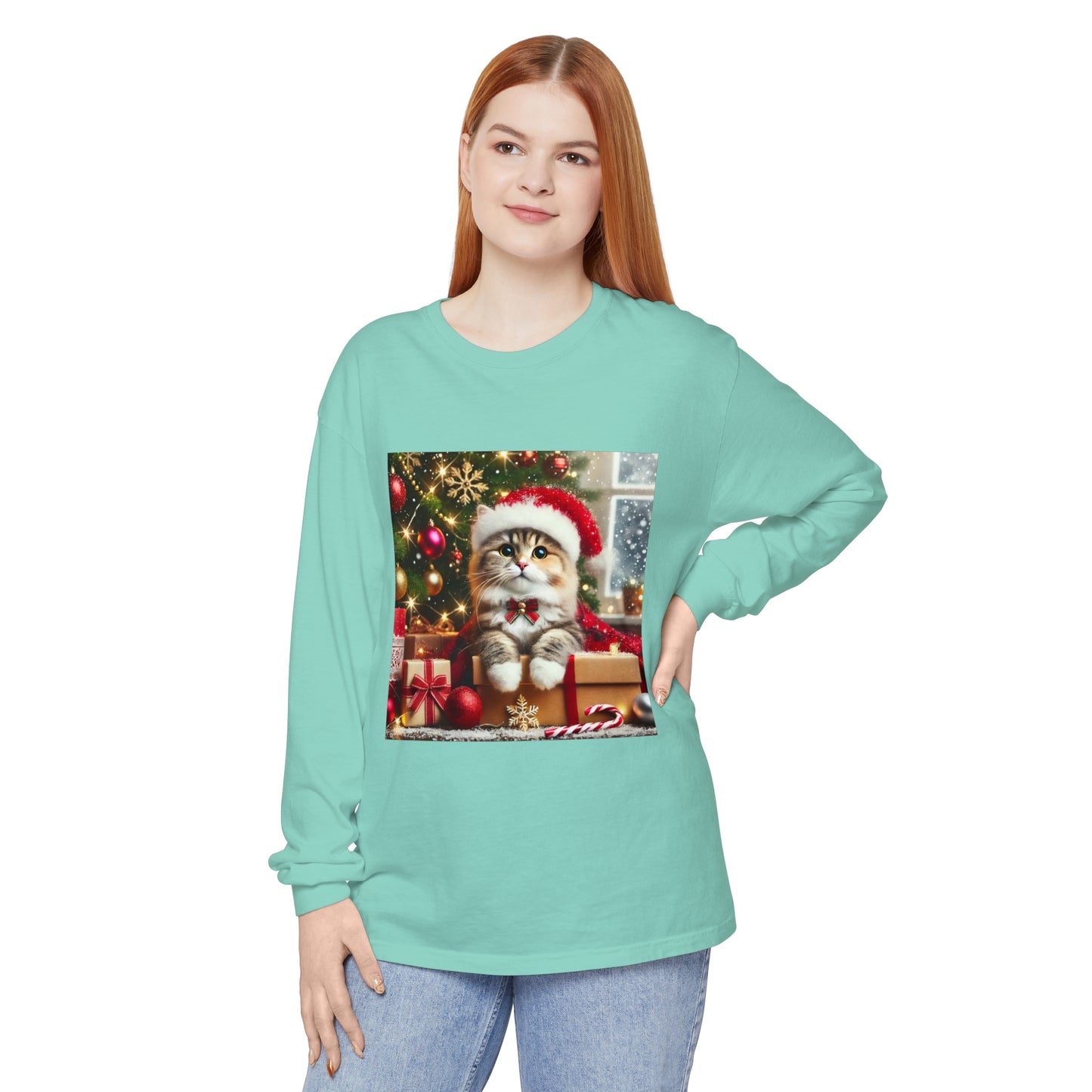 BS WETWEAR JINGLE PAWS LONG SLEEVE T-SHIRT