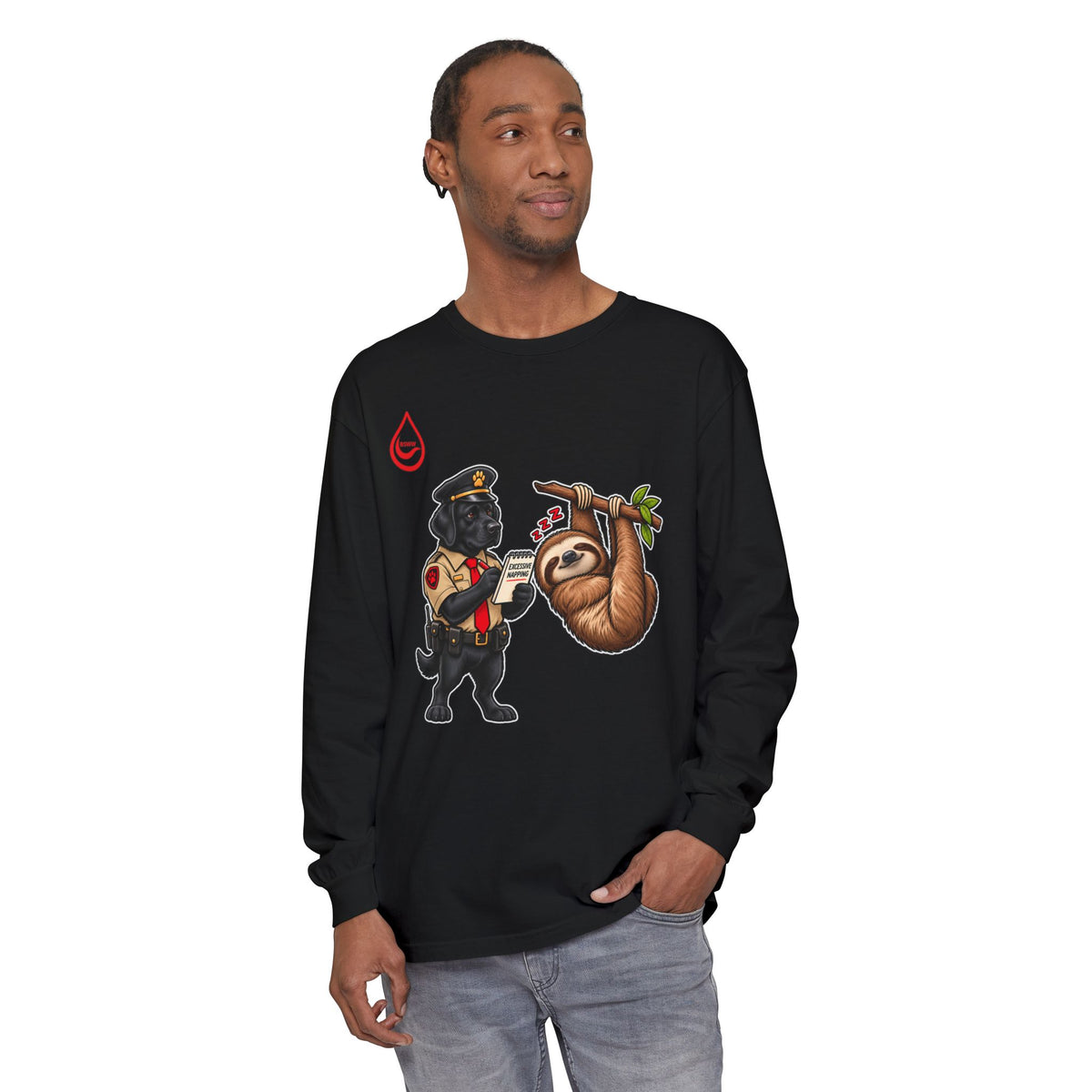 BS WETWEAR EXCESSIVE NAPPING LONG-SLEEVE T-SHIRT