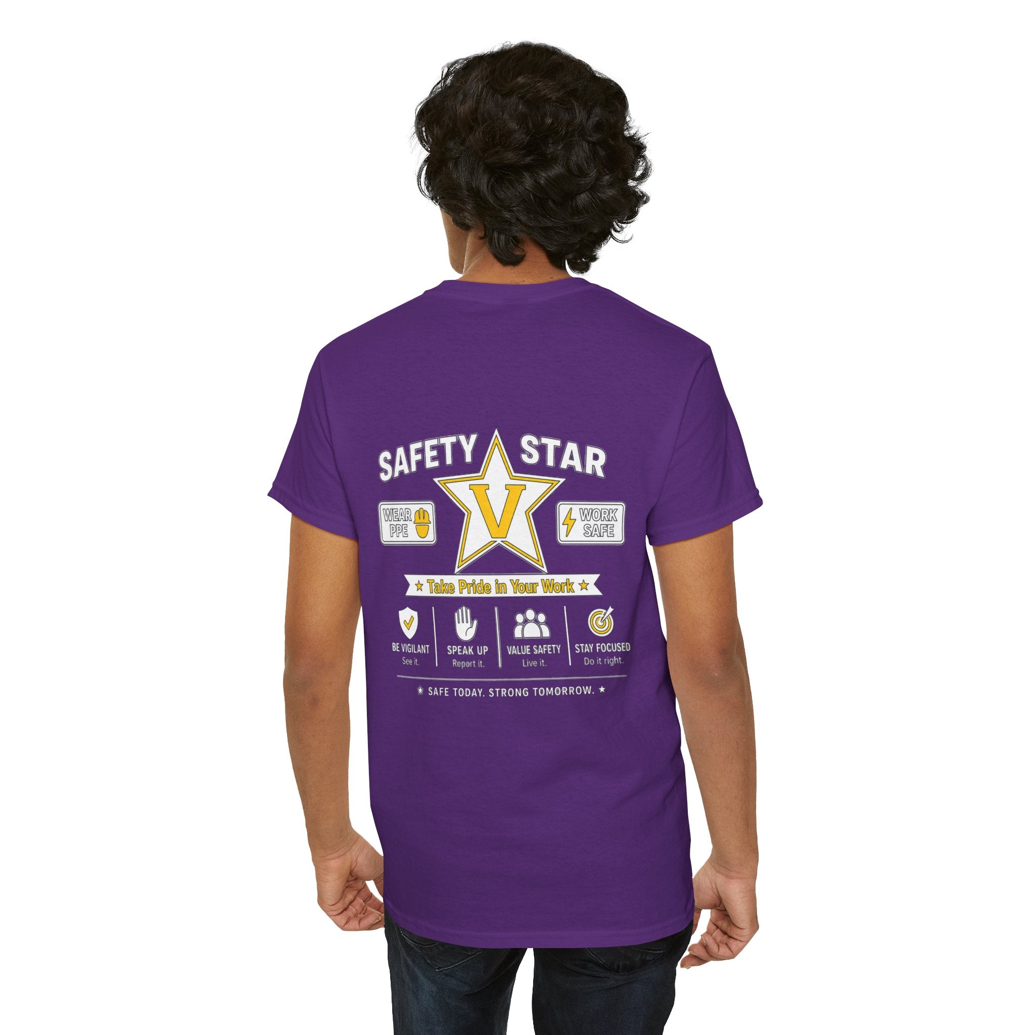 BS WETWEAR SAFETY STAR V T-SHIRT