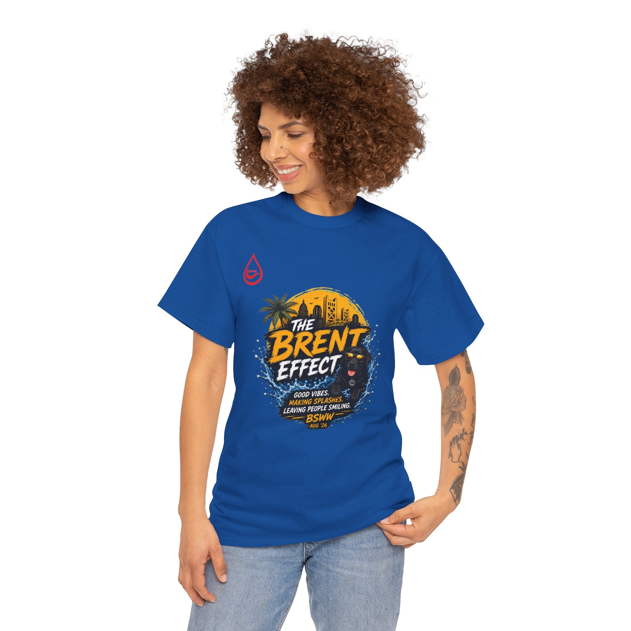 BS WETWEAR THE BRENT EFFECT LEGENDARY VIBES T-SHIRT