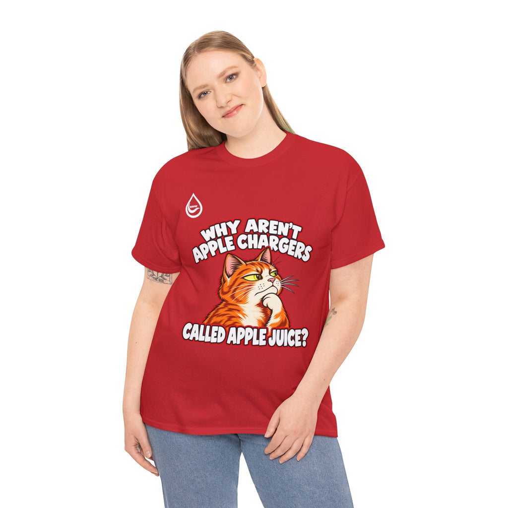 BS WETWEAR APPLE JUICE MAKES TOO MUCH SENSE T-SHIRT
