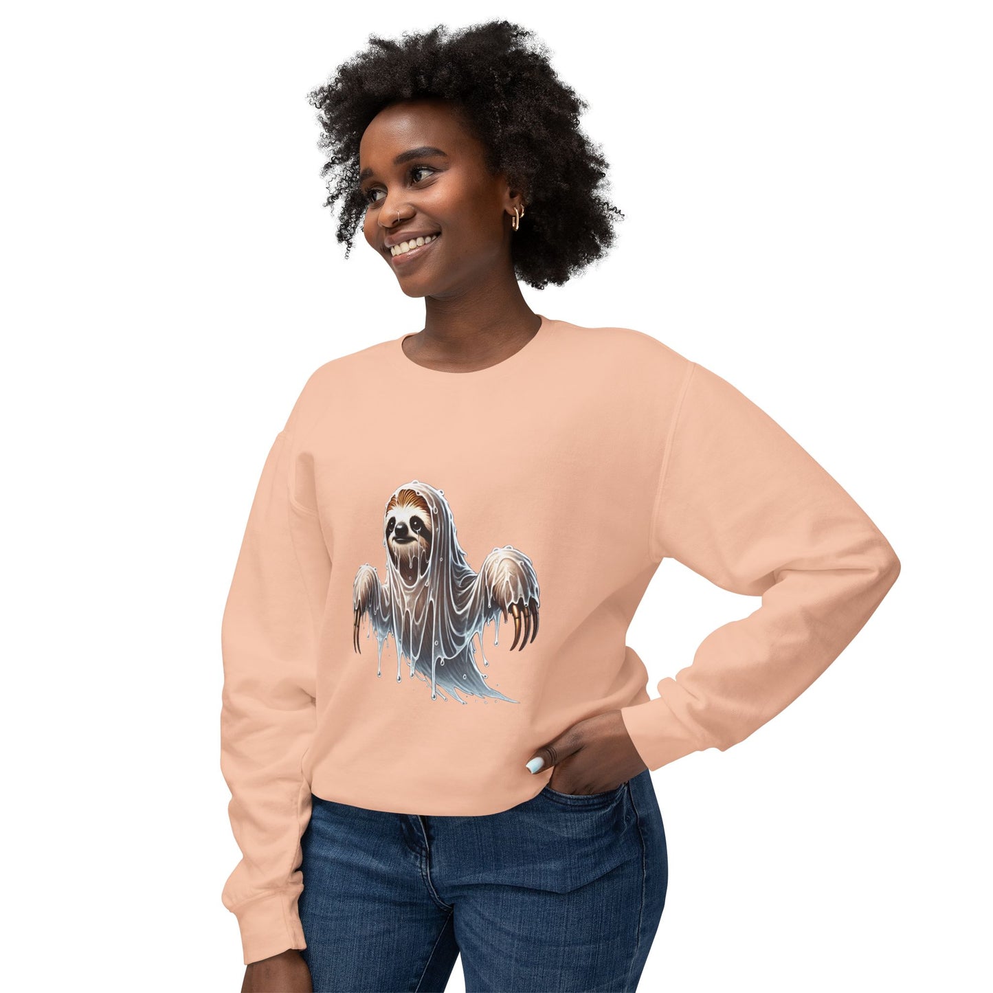 BS WETWEAR GHOST SLOTH  SWEATSHIRT