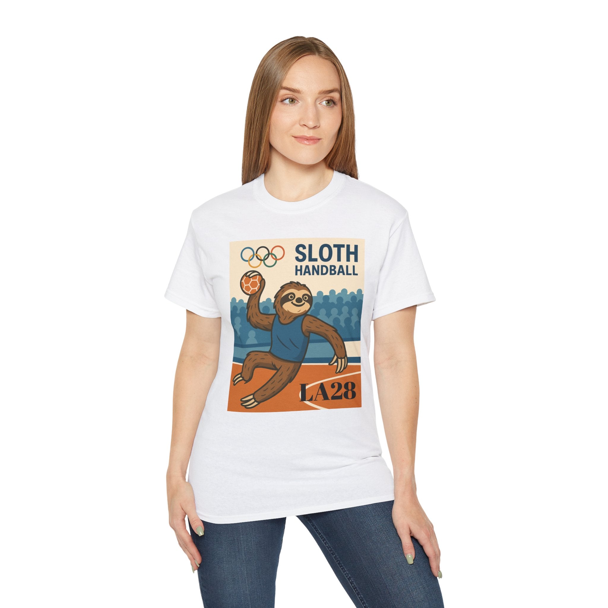 BS WETWEAR SLOTH HANDBALL: THE ART OF MOVING NOWHERE FAST T-SHIRT